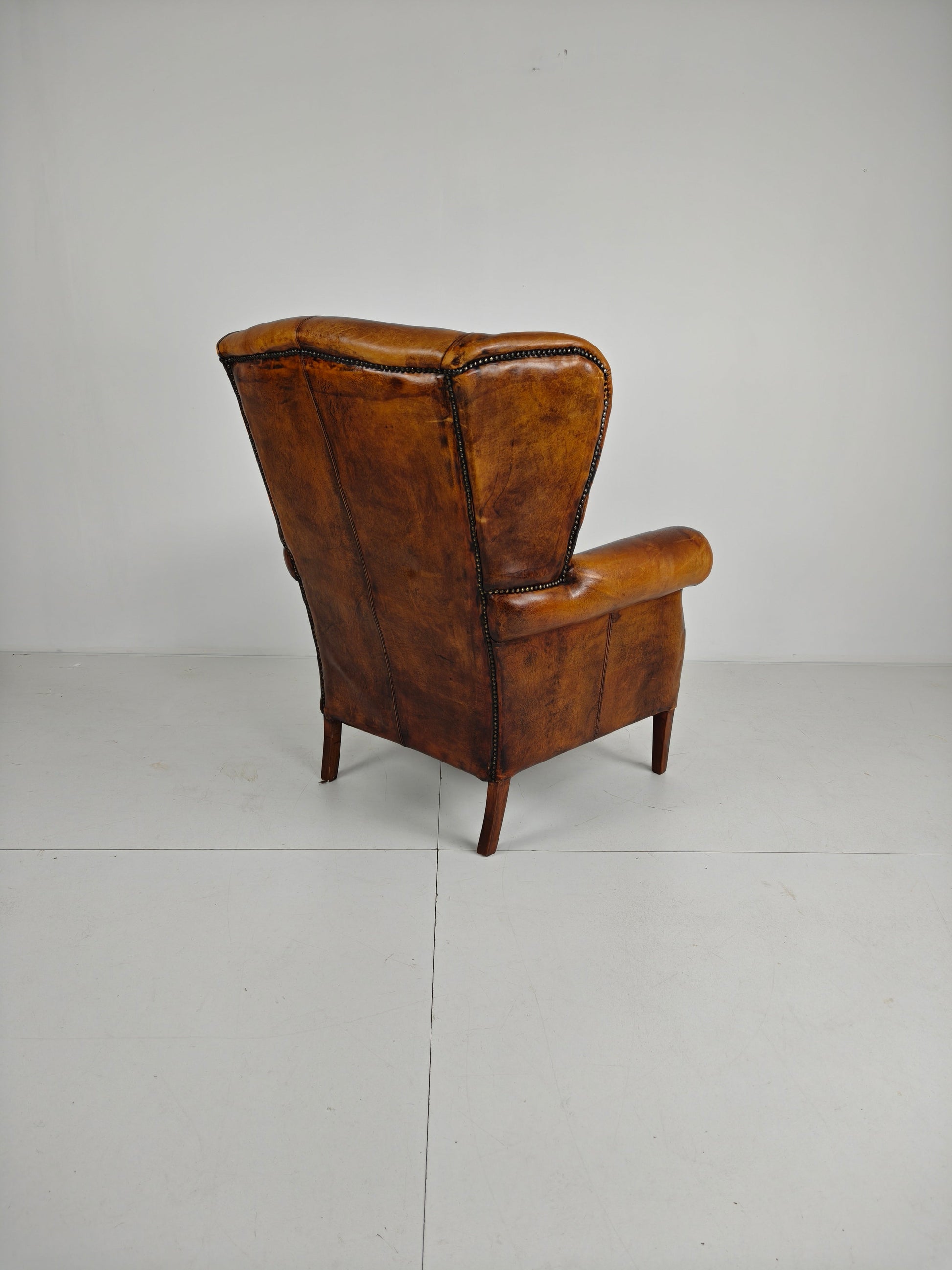 Extra Large Sheepskin Wingback Armchair Extra Large Sheepskin Wingback Armchair
