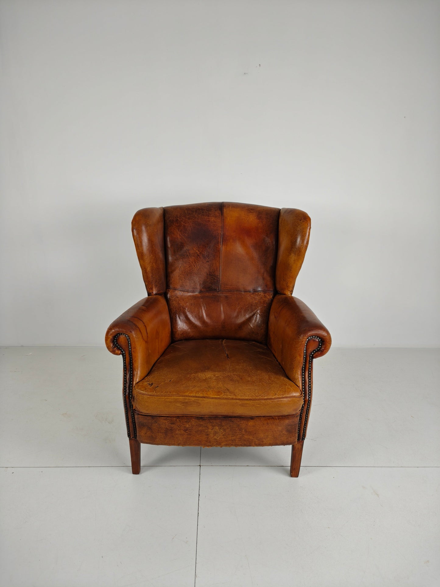 Extra Large Sheepskin Wingback Armchair Extra Large Sheepskin Wingback Armchair