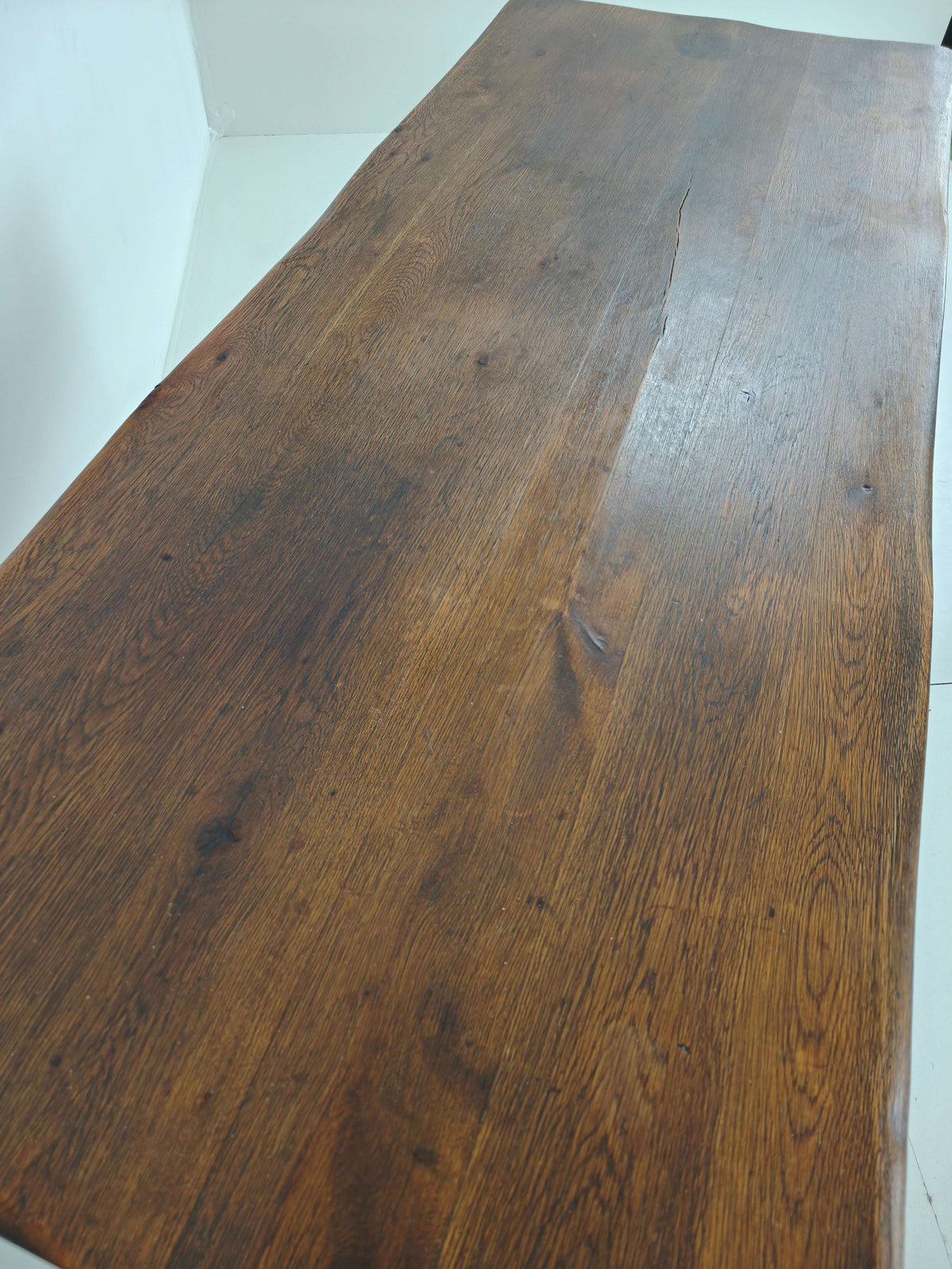 French Antique Oak Farmhouse Table – 20th Century French Antique Oak Farmhouse Table – 20th Century
