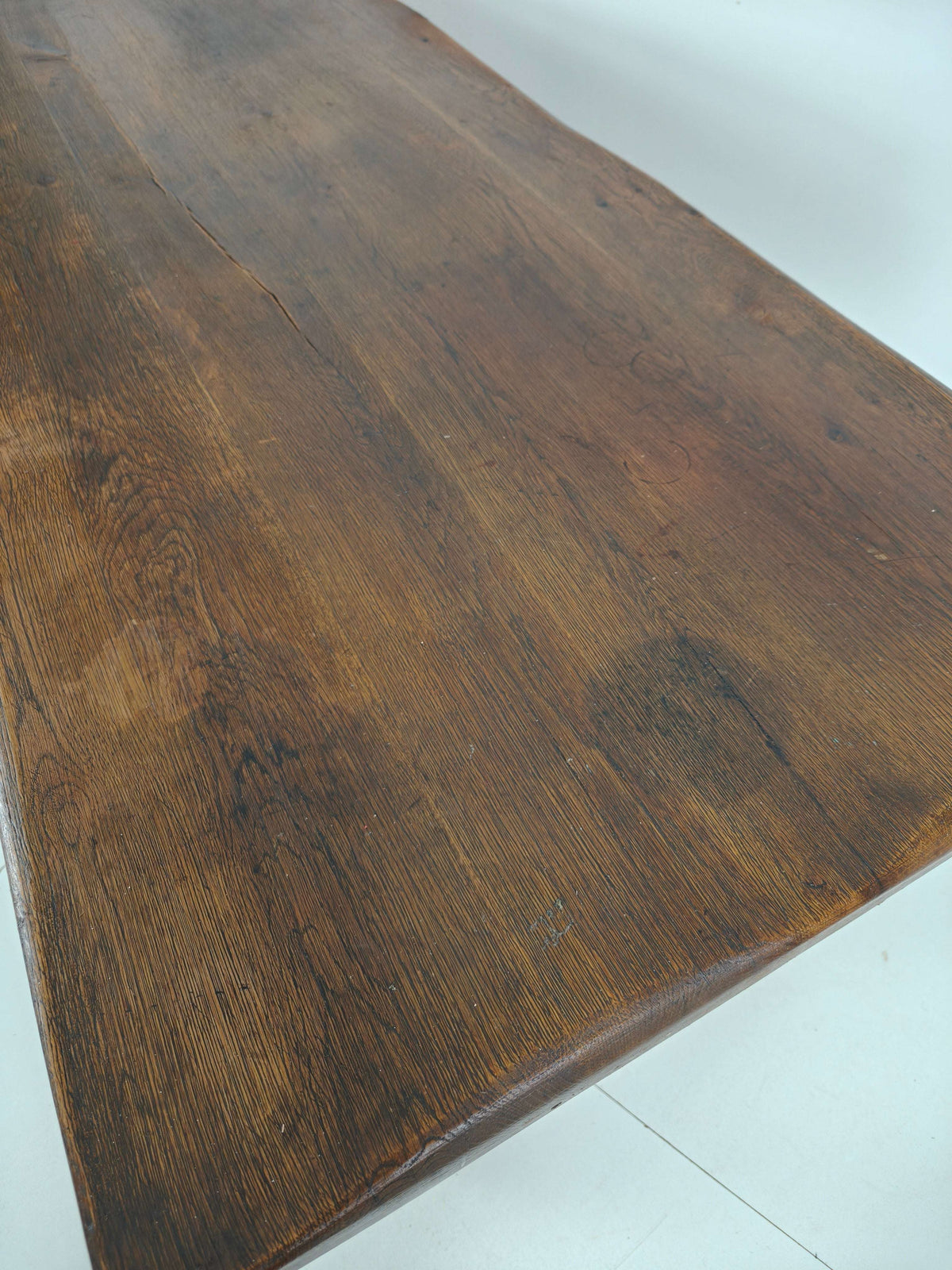 French Antique Oak Farmhouse Table – 20th Century French Antique Oak Farmhouse Table – 20th Century
