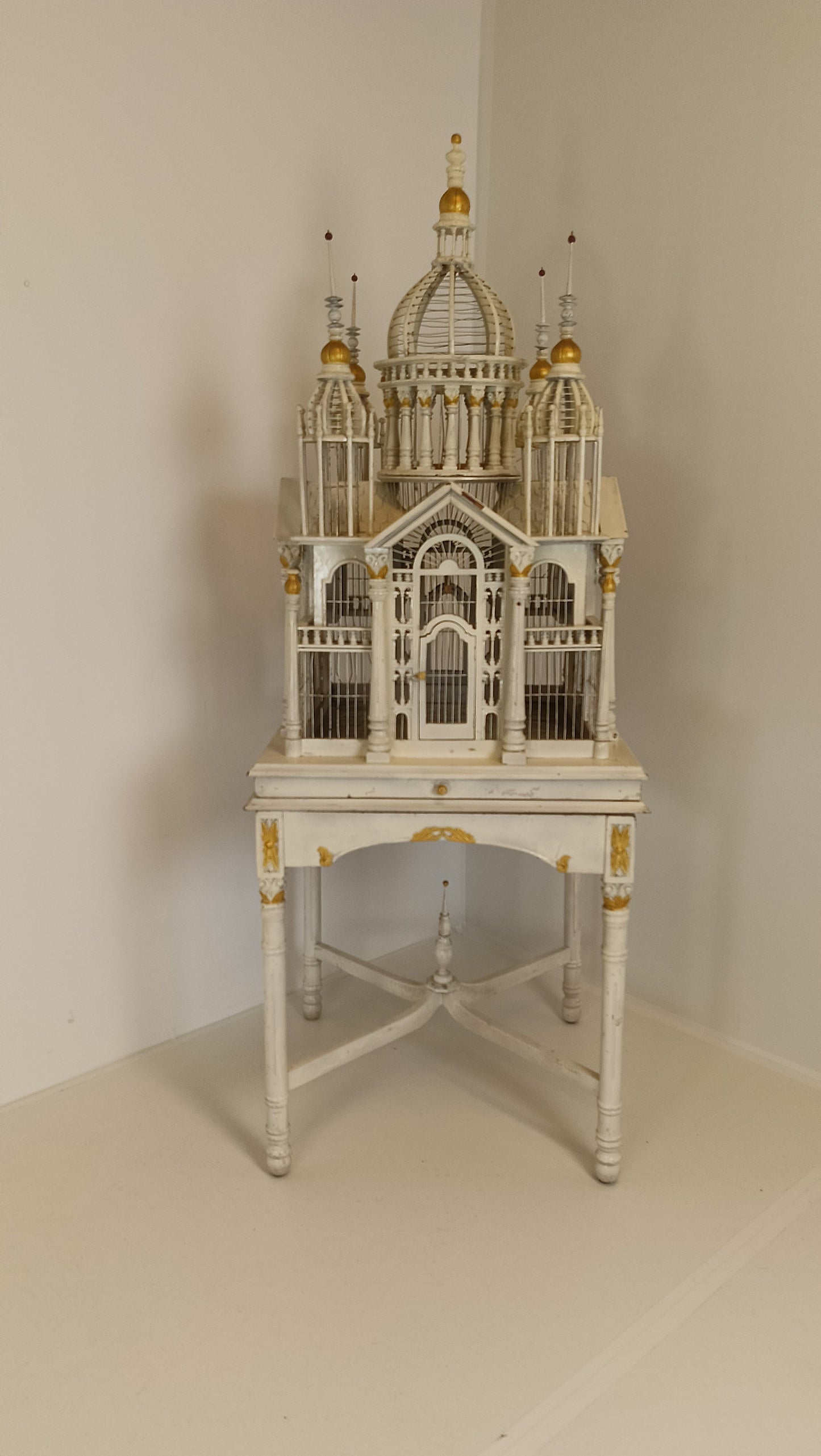 French Victorian Midcentury Birdcage French Victorian Midcentury Birdcage