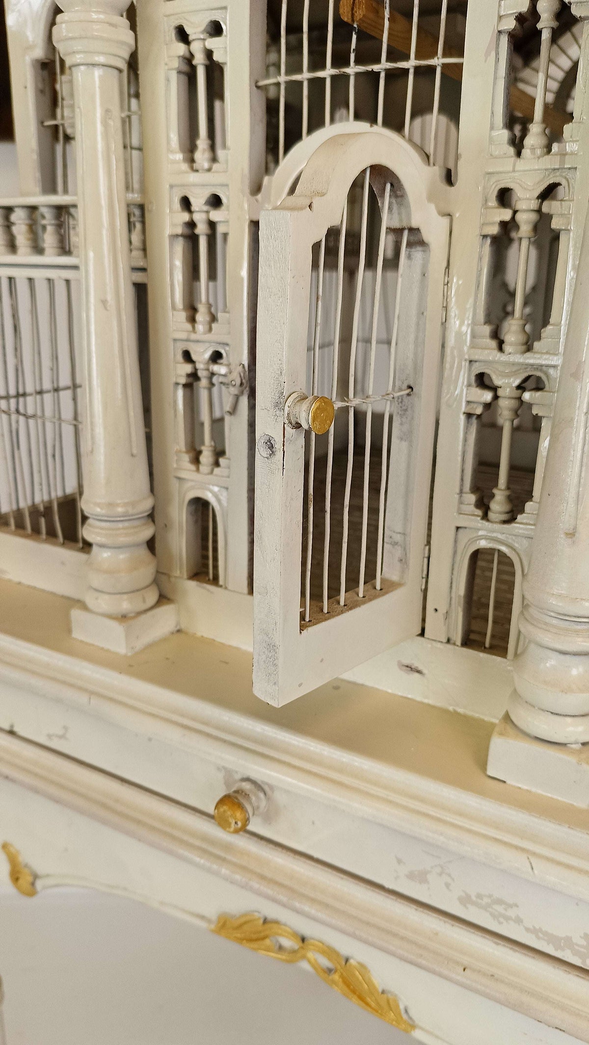 French Victorian Midcentury Birdcage French Victorian Midcentury Birdcage
