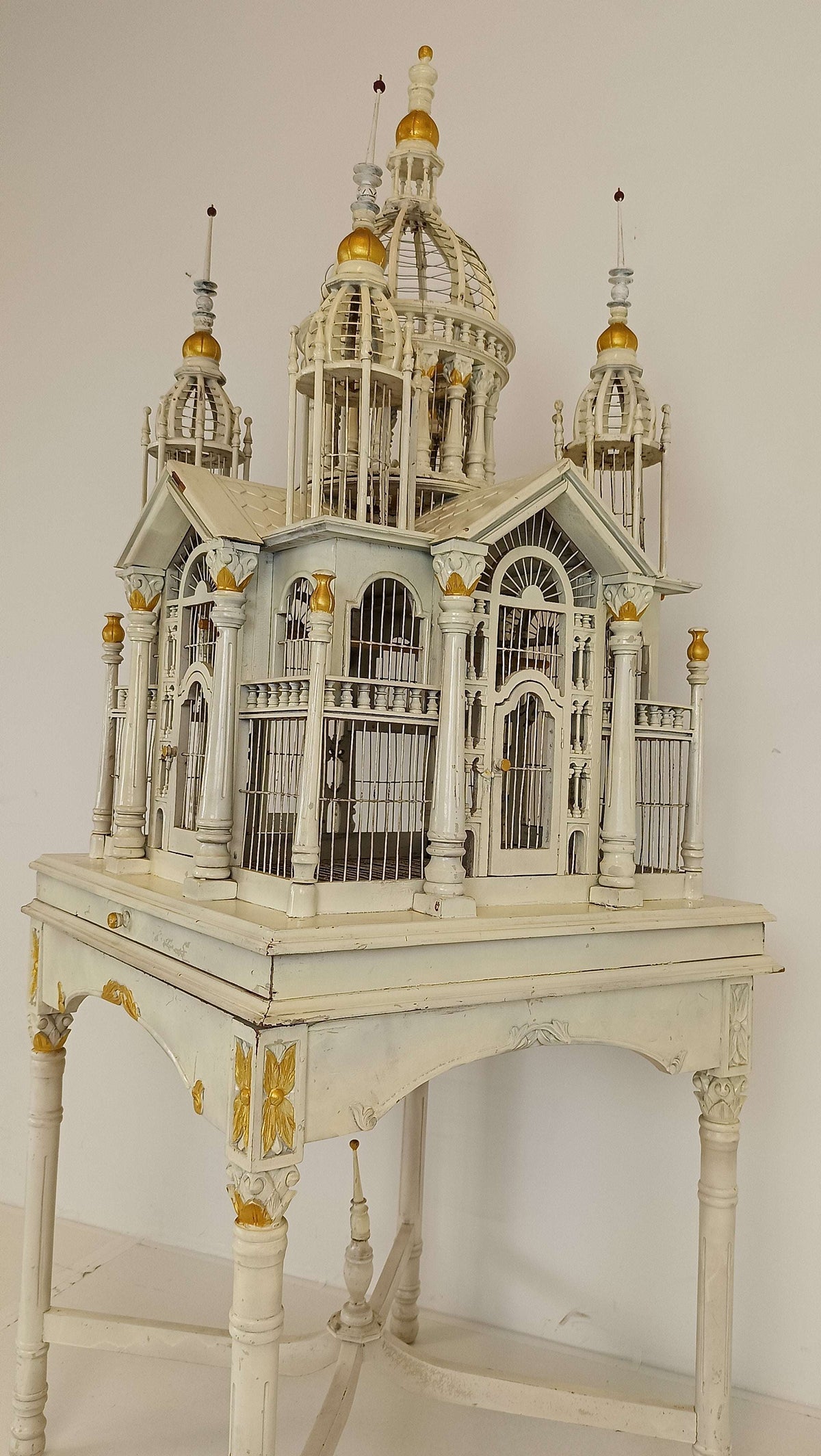 French Victorian Midcentury Birdcage French Victorian Midcentury Birdcage