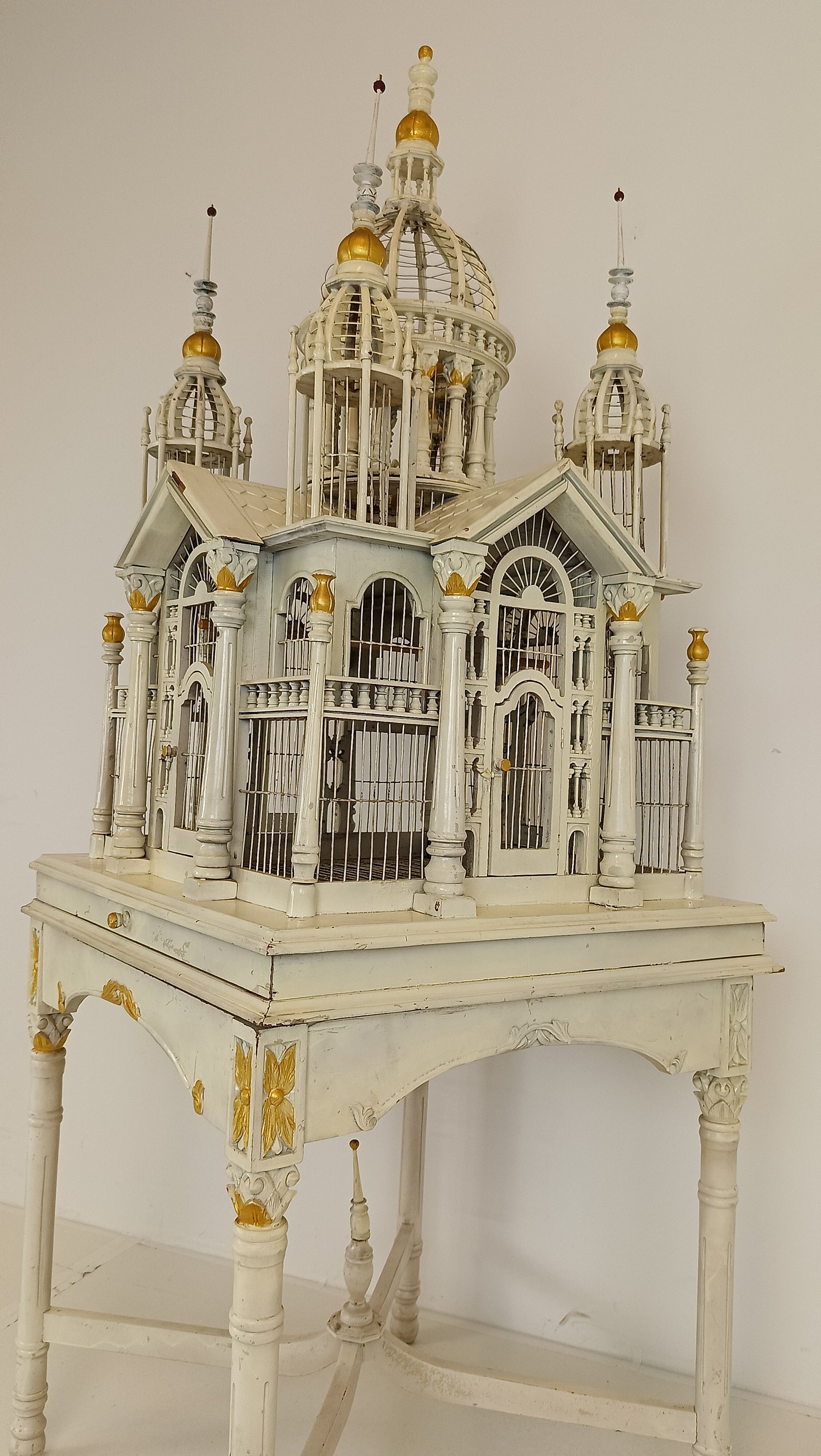 French Victorian Midcentury Birdcage French Victorian Midcentury Birdcage