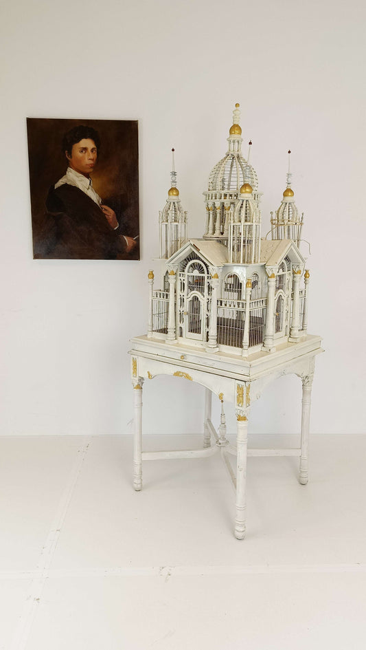 French Victorian Midcentury Birdcage French Victorian Midcentury Birdcage