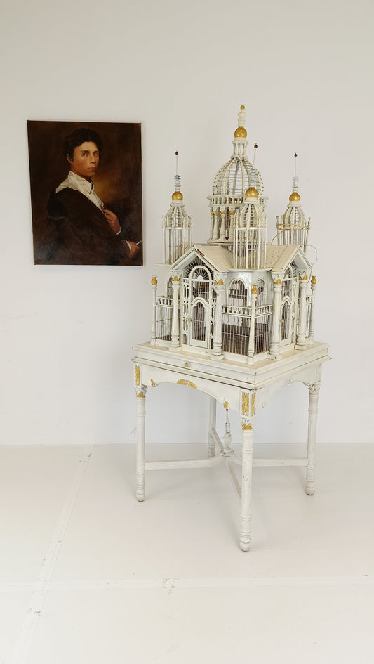 French Victorian Midcentury Birdcage French Victorian Midcentury Birdcage