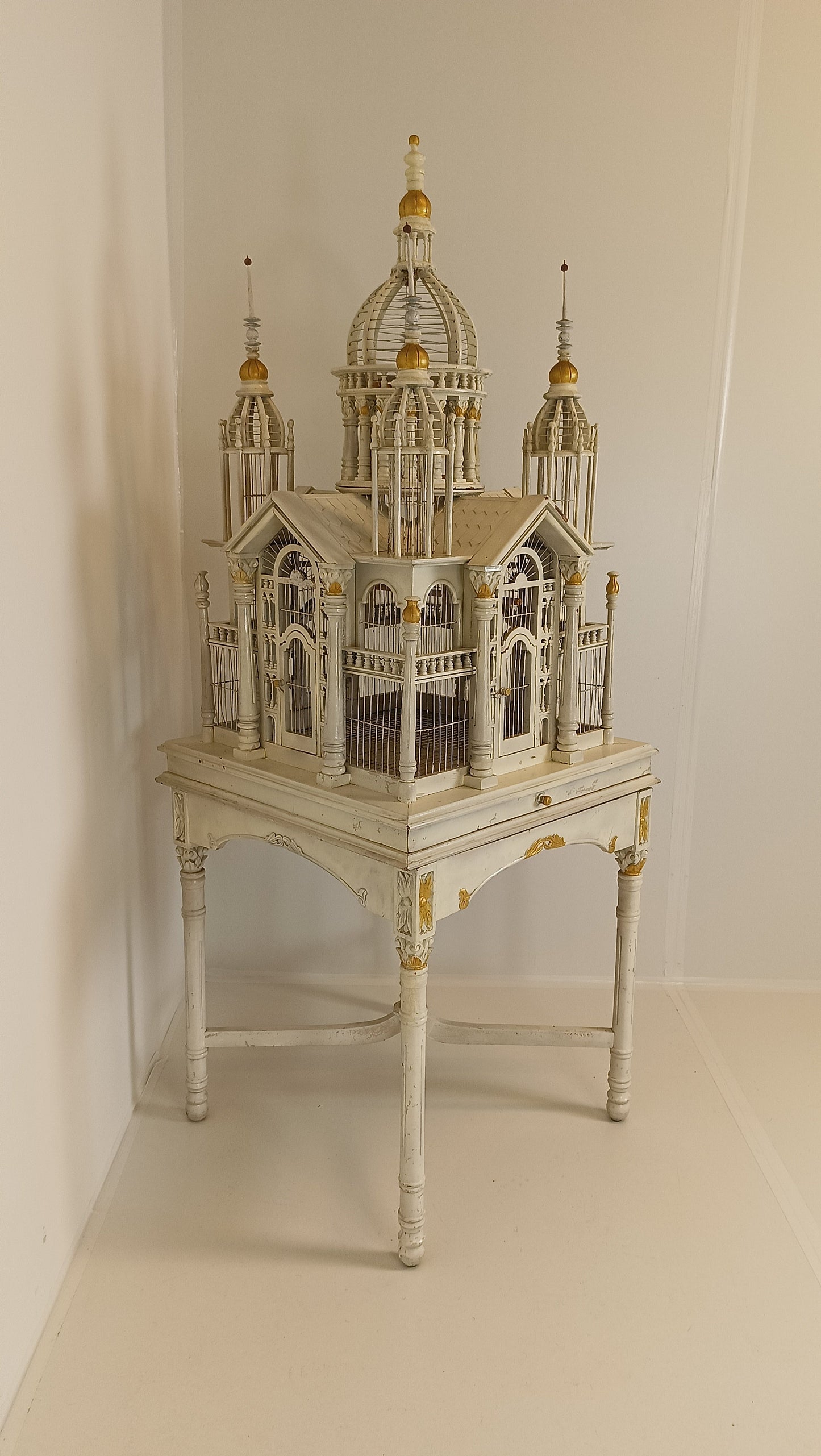 French Victorian Midcentury Birdcage French Victorian Midcentury Birdcage