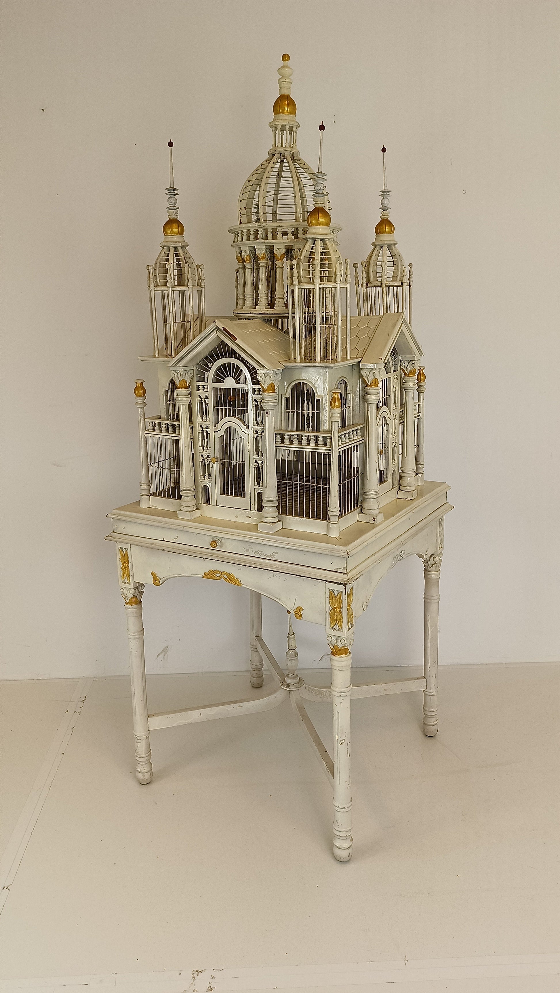 French Victorian Midcentury Birdcage French Victorian Midcentury Birdcage