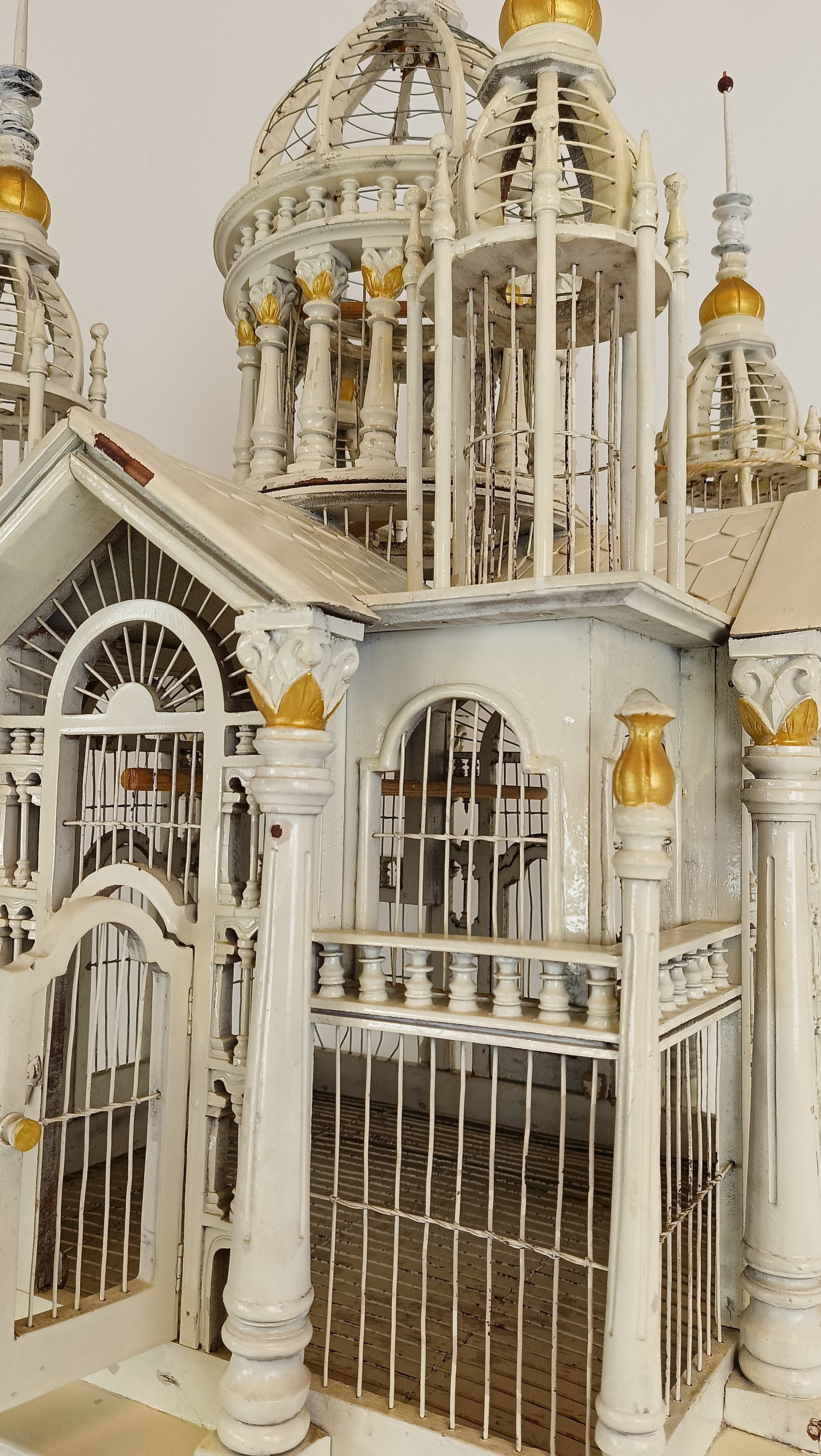 French Victorian Midcentury Birdcage French Victorian Midcentury Birdcage