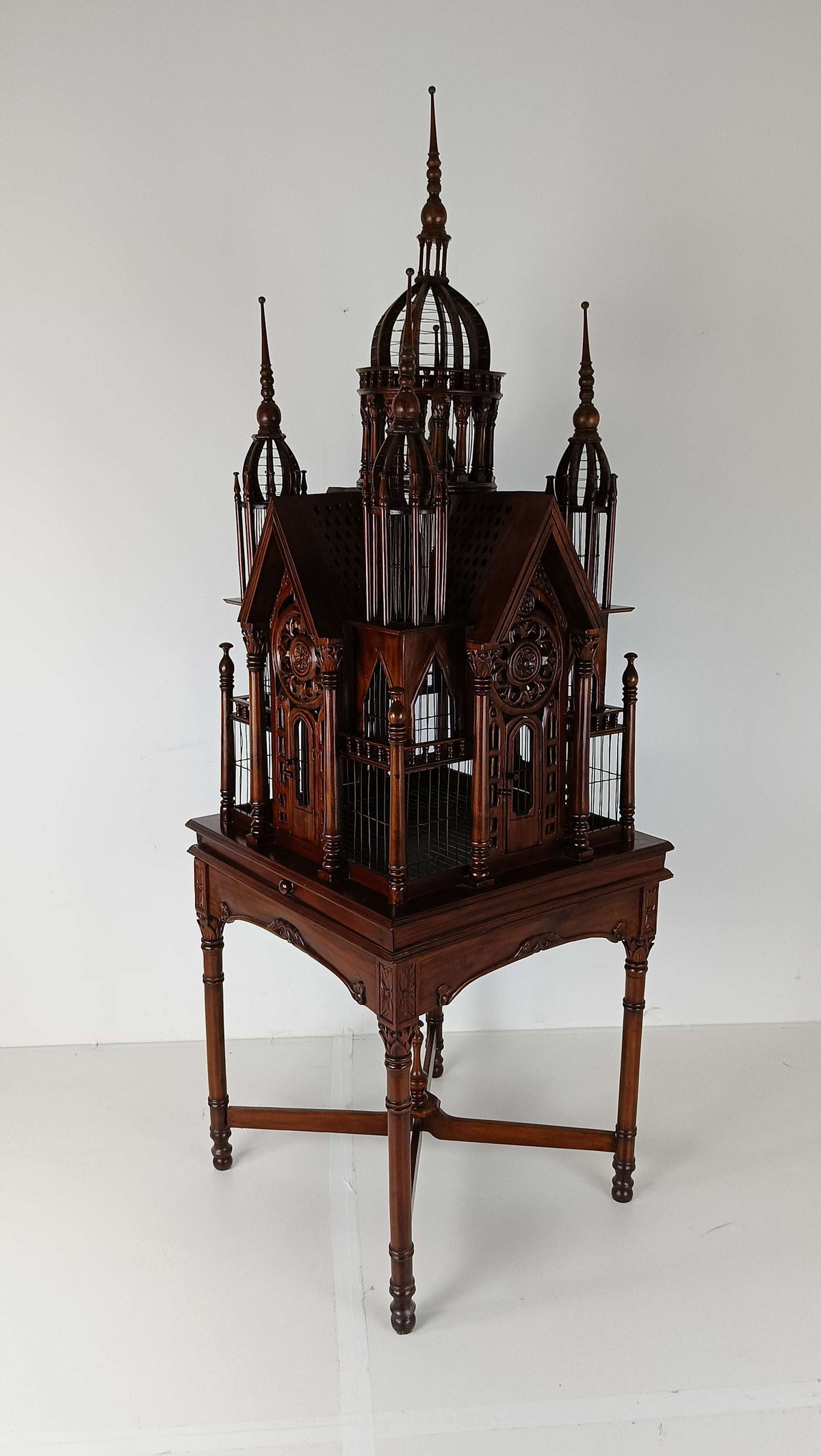 French Victorian Midcentury Style Birdcage French Victorian Midcentury Style Birdcage