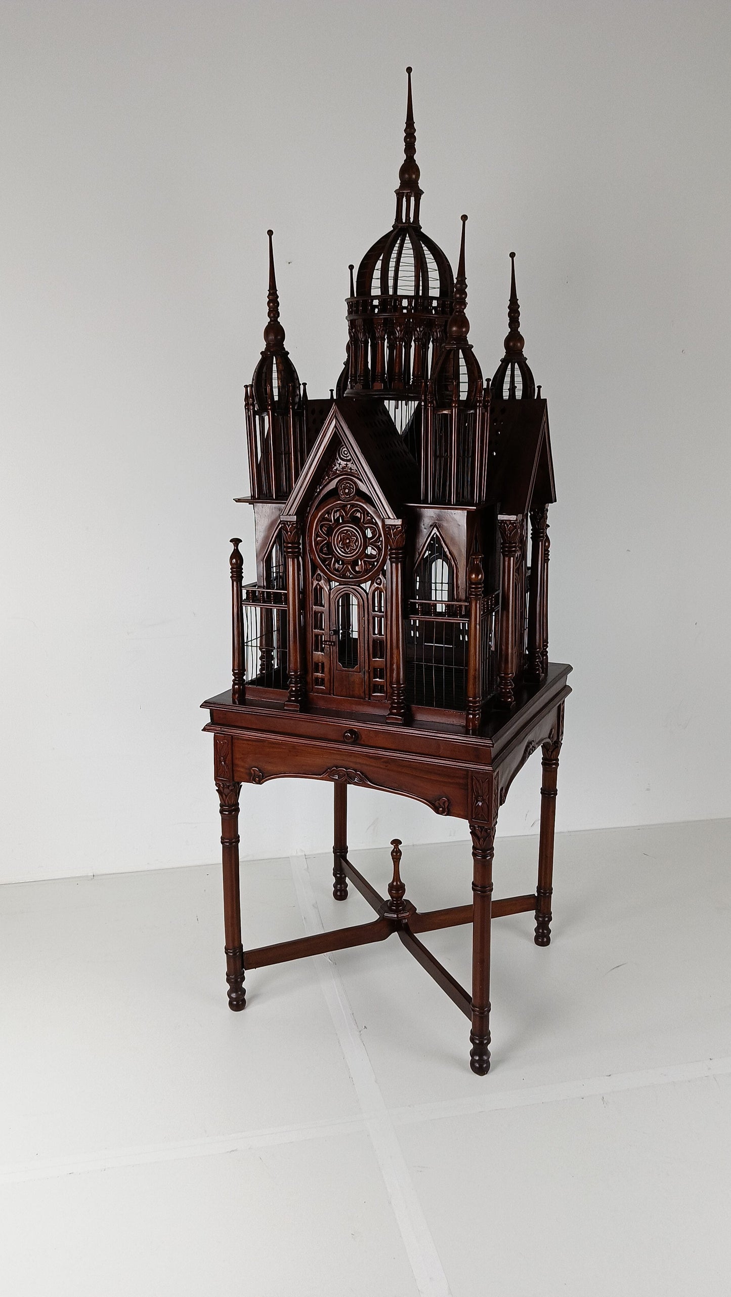 French Victorian Midcentury Style Birdcage French Victorian Midcentury Style Birdcage