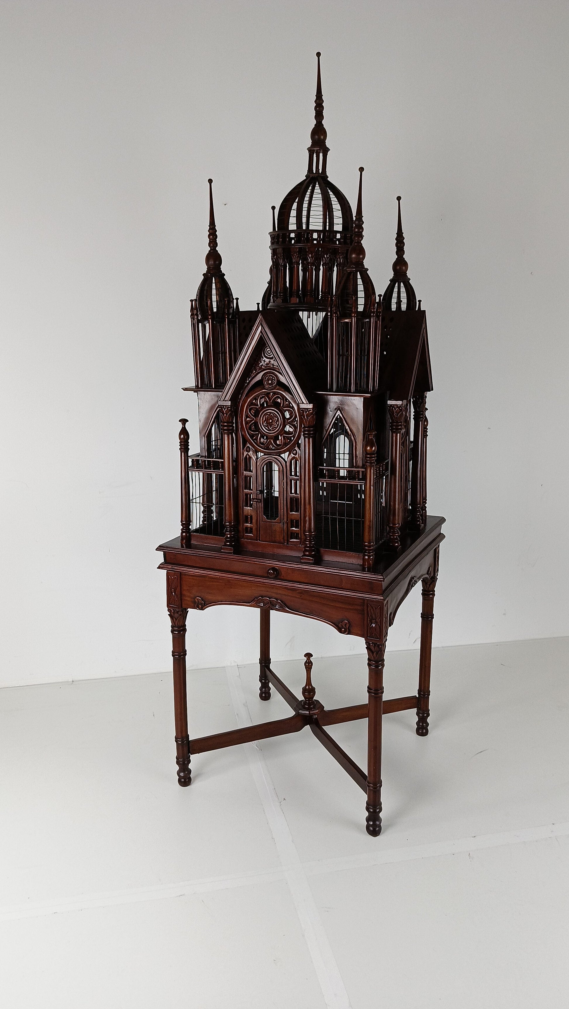 French Victorian Midcentury Style Birdcage French Victorian Midcentury Style Birdcage