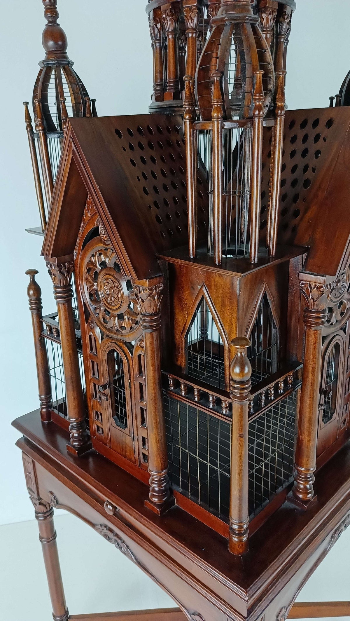 French Victorian Midcentury Style Birdcage French Victorian Midcentury Style Birdcage