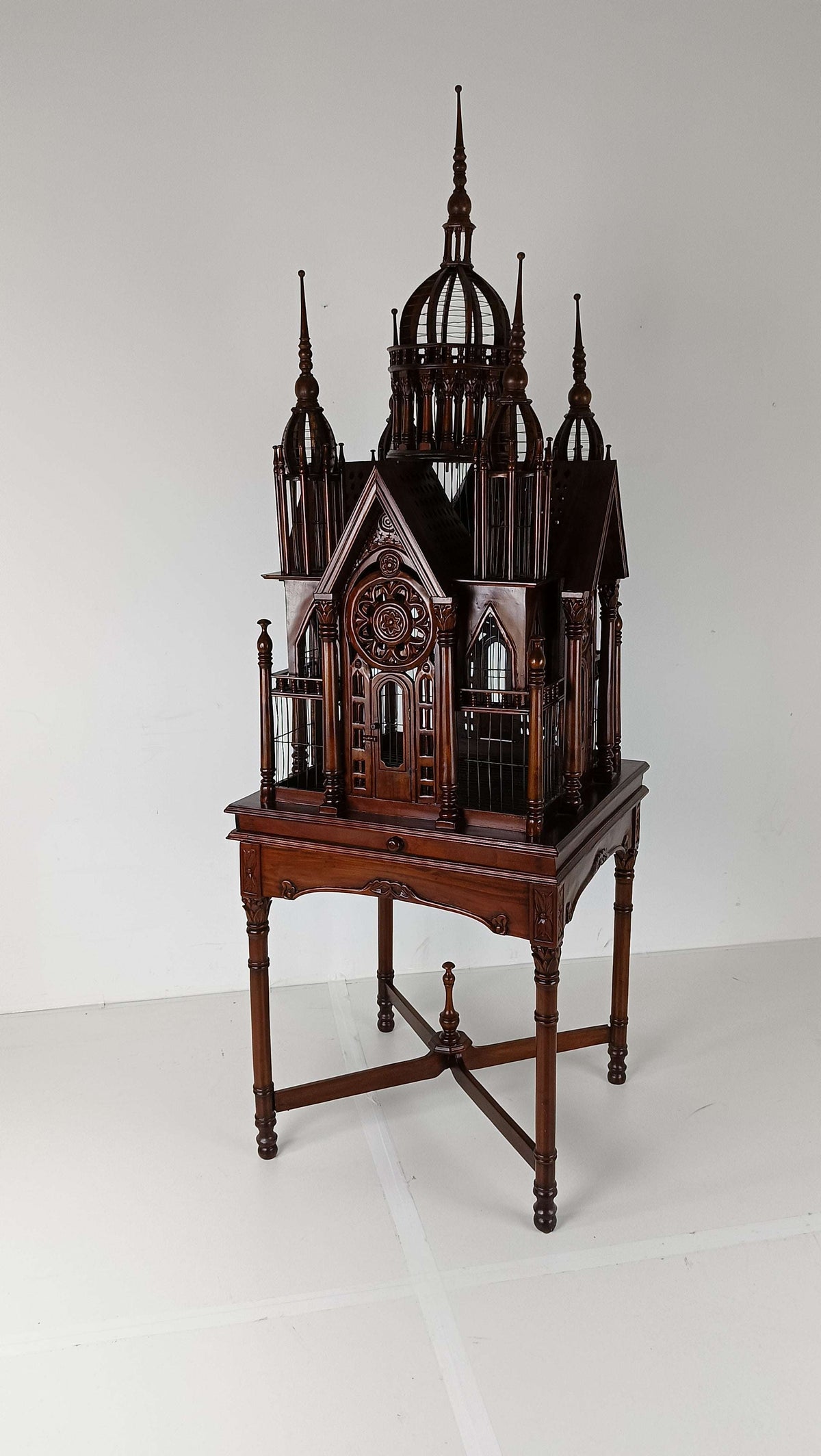 French Victorian Midcentury Style Birdcage French Victorian Midcentury Style Birdcage