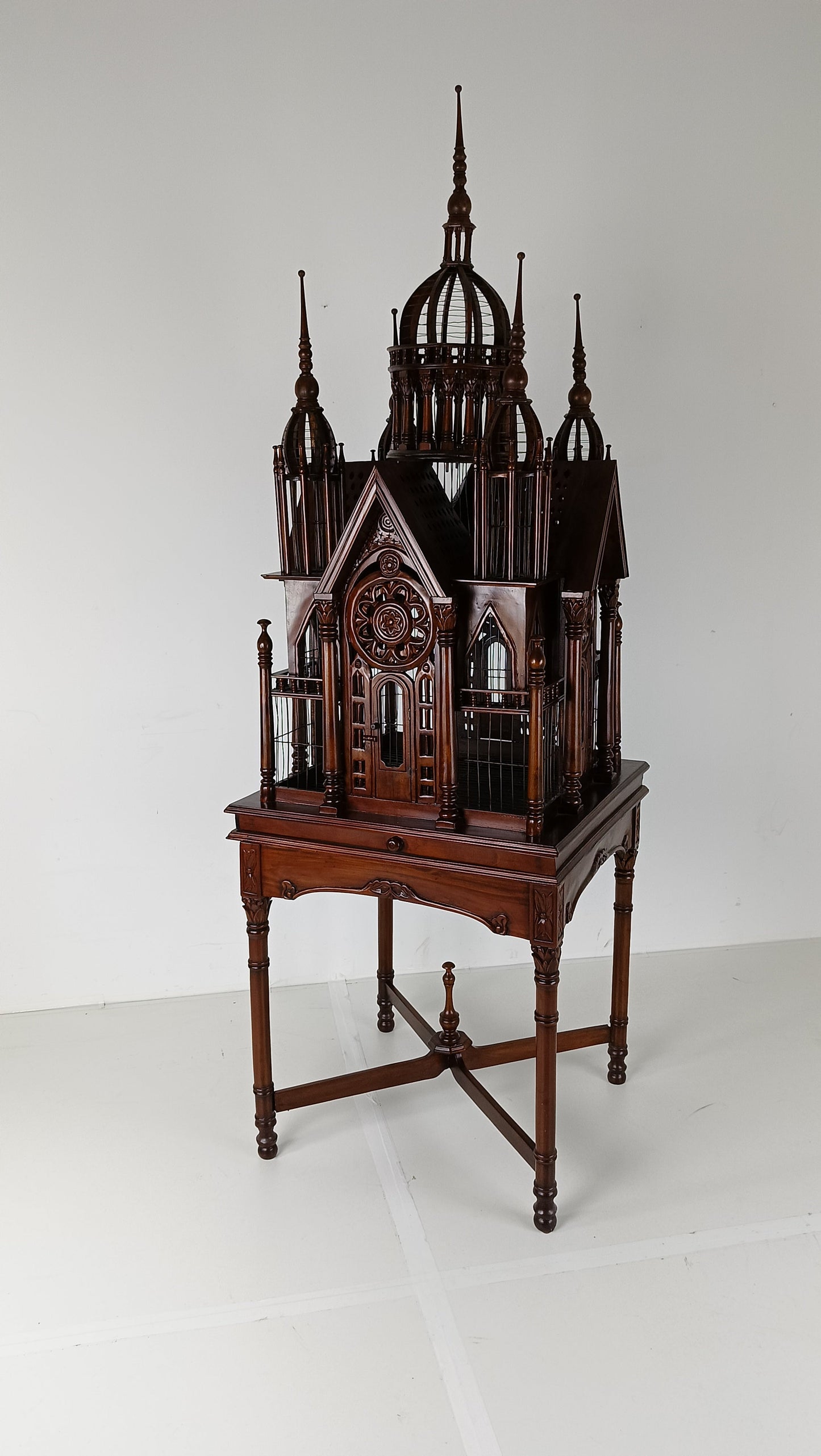 French Victorian Midcentury Style Birdcage French Victorian Midcentury Style Birdcage