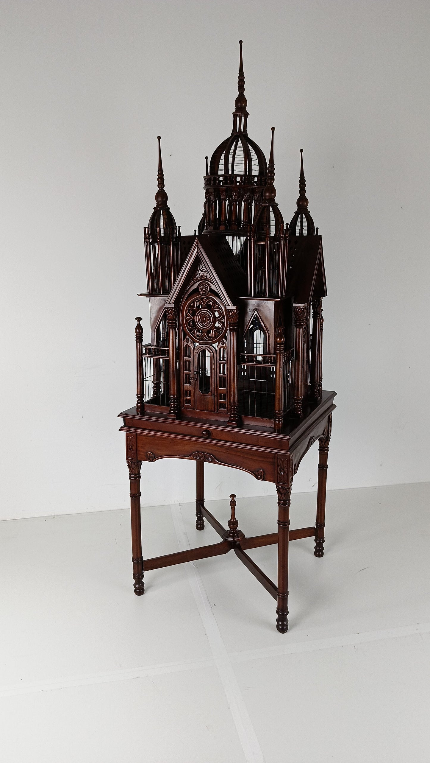 French Victorian Midcentury Style Birdcage French Victorian Midcentury Style Birdcage