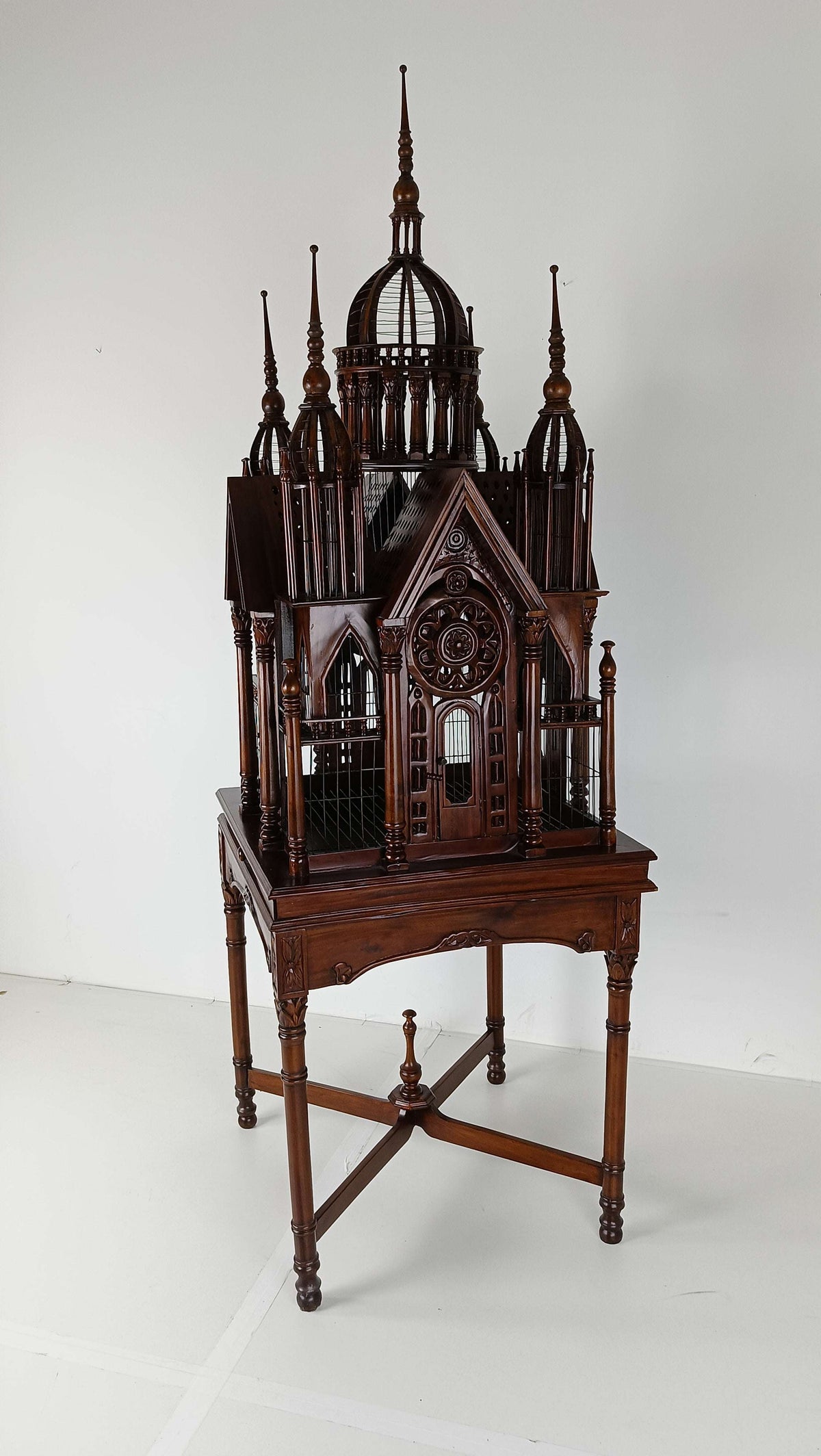 French Victorian Midcentury Style Birdcage French Victorian Midcentury Style Birdcage
