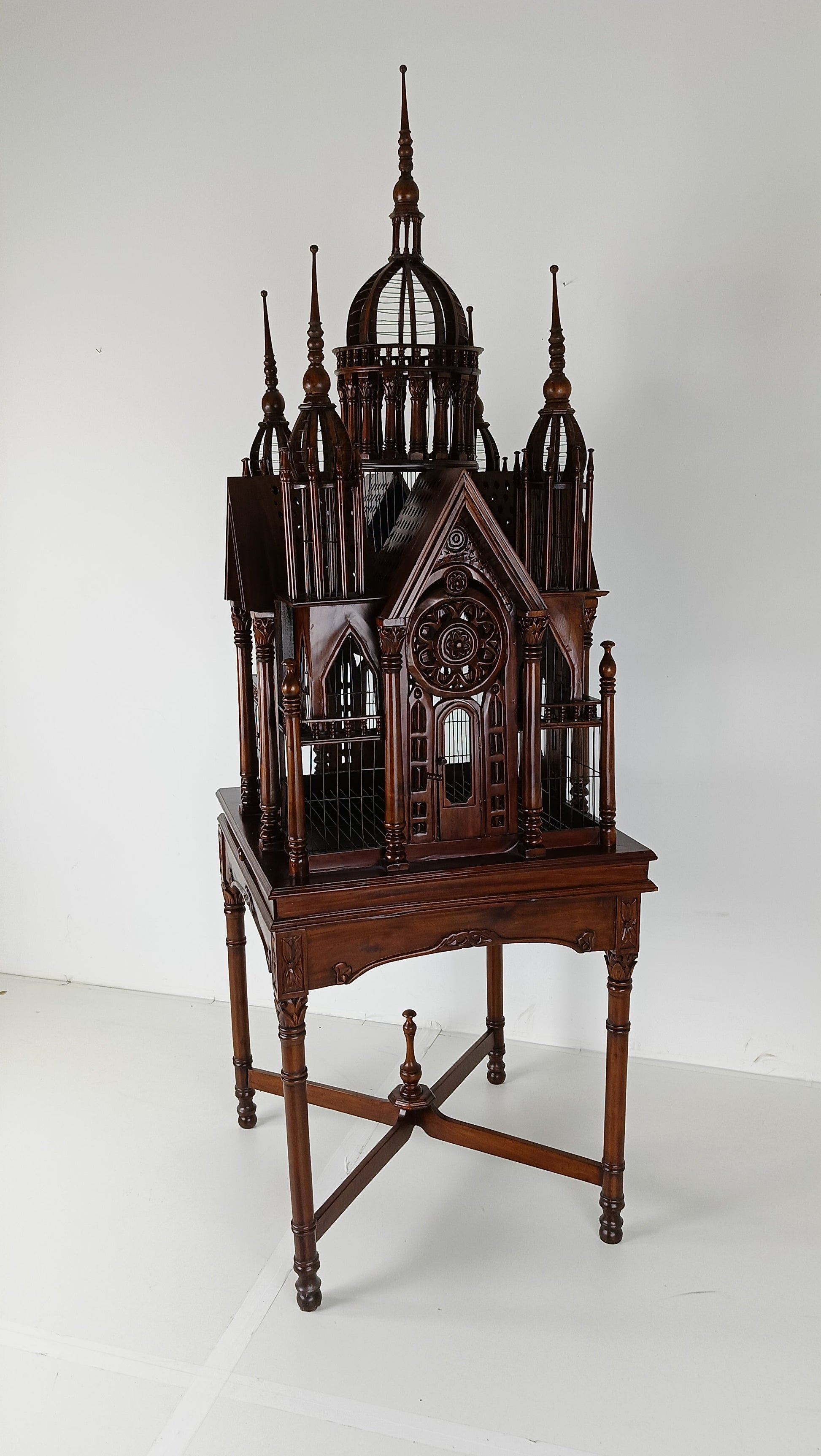 French Victorian Midcentury Style Birdcage French Victorian Midcentury Style Birdcage