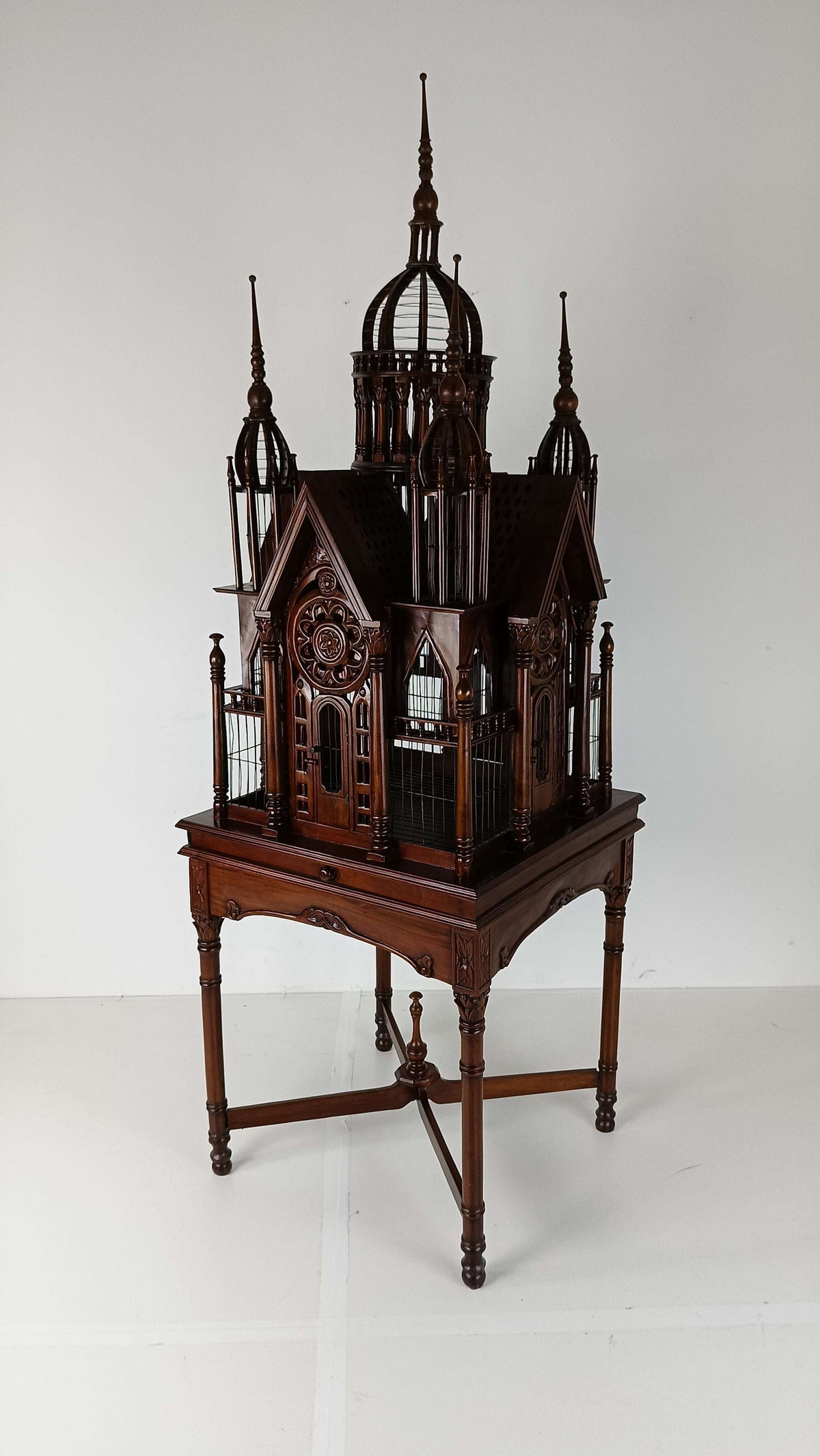 French Victorian Midcentury Style Birdcage French Victorian Midcentury Style Birdcage