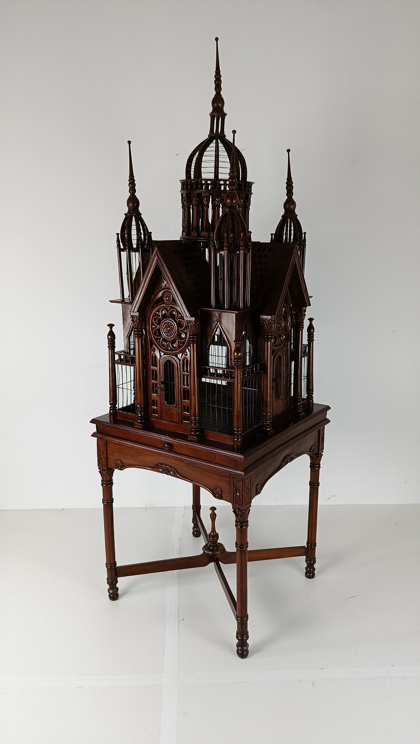 French Victorian Midcentury Style Birdcage French Victorian Midcentury Style Birdcage