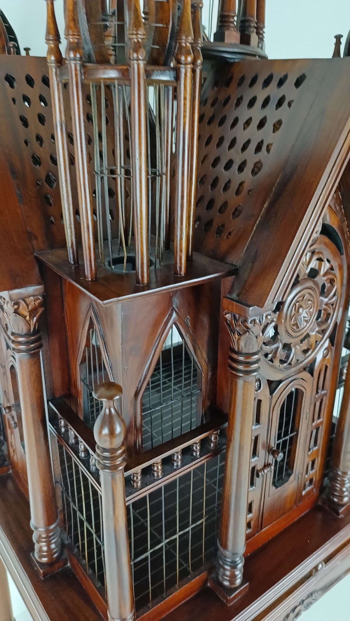 French Victorian Midcentury Style Birdcage French Victorian Midcentury Style Birdcage