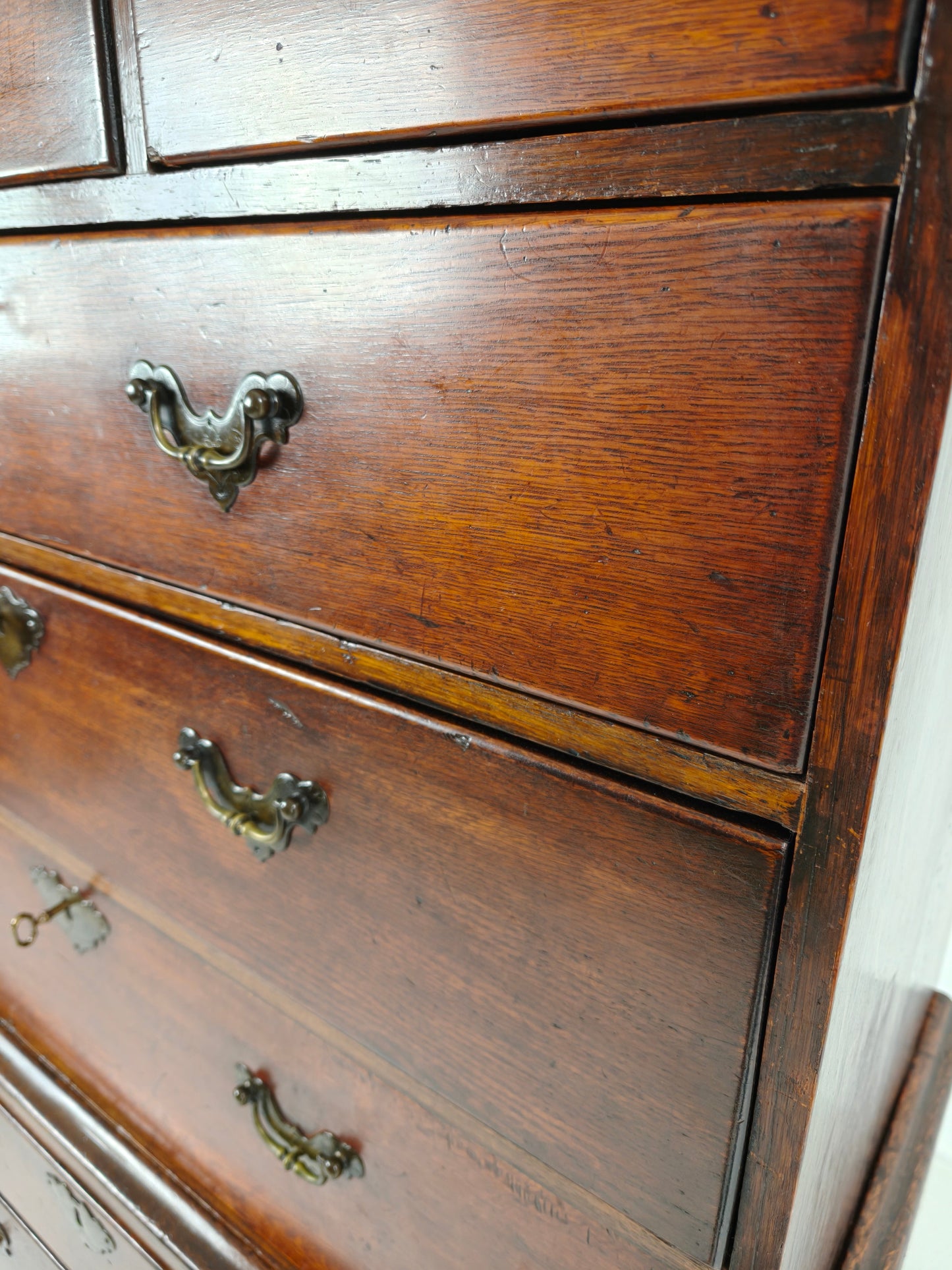 George III Country Tallboy / Chest on Chest George III Country Tallboy / Chest on Chest
