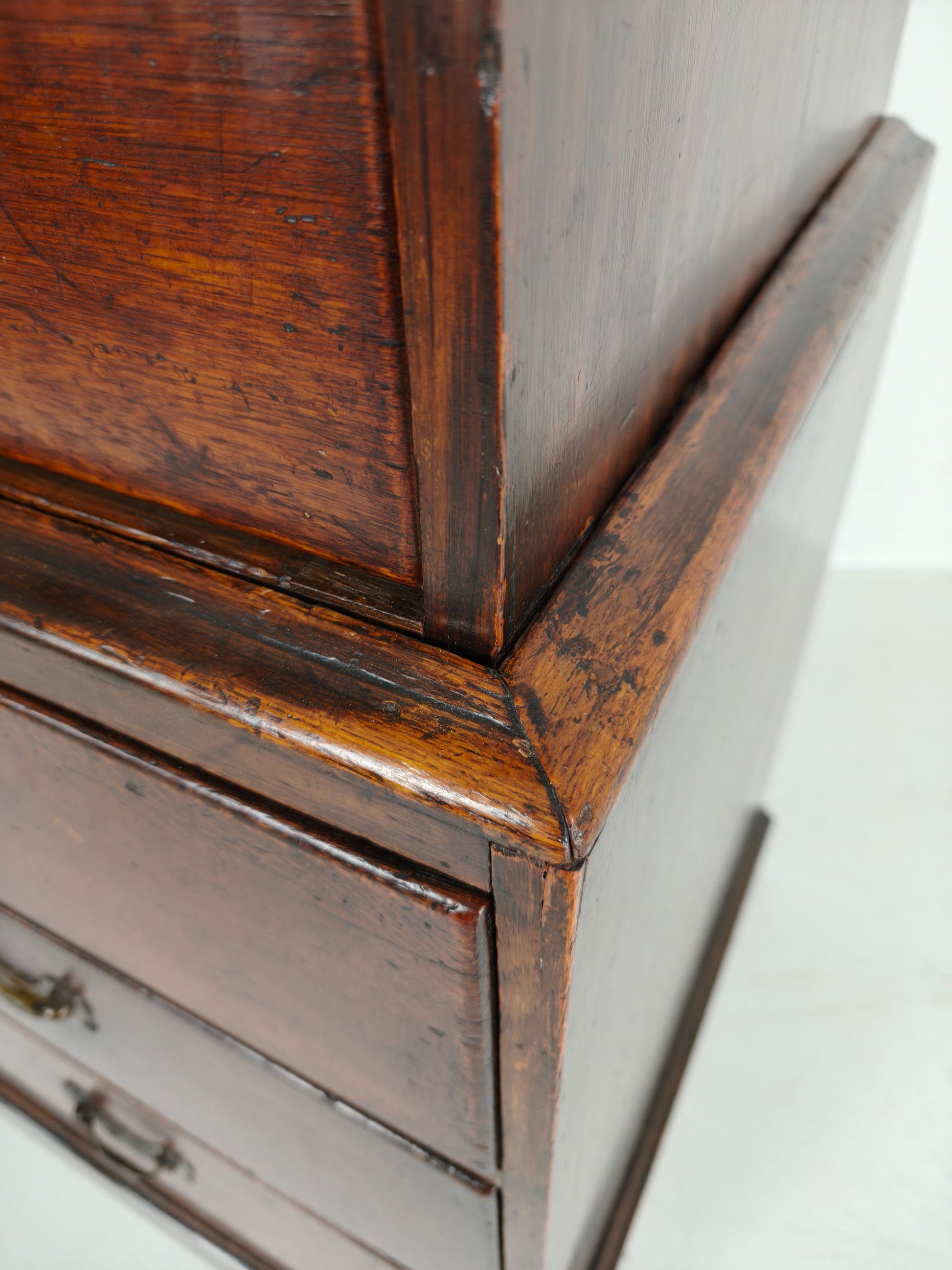 George III Country Tallboy / Chest on Chest George III Country Tallboy / Chest on Chest