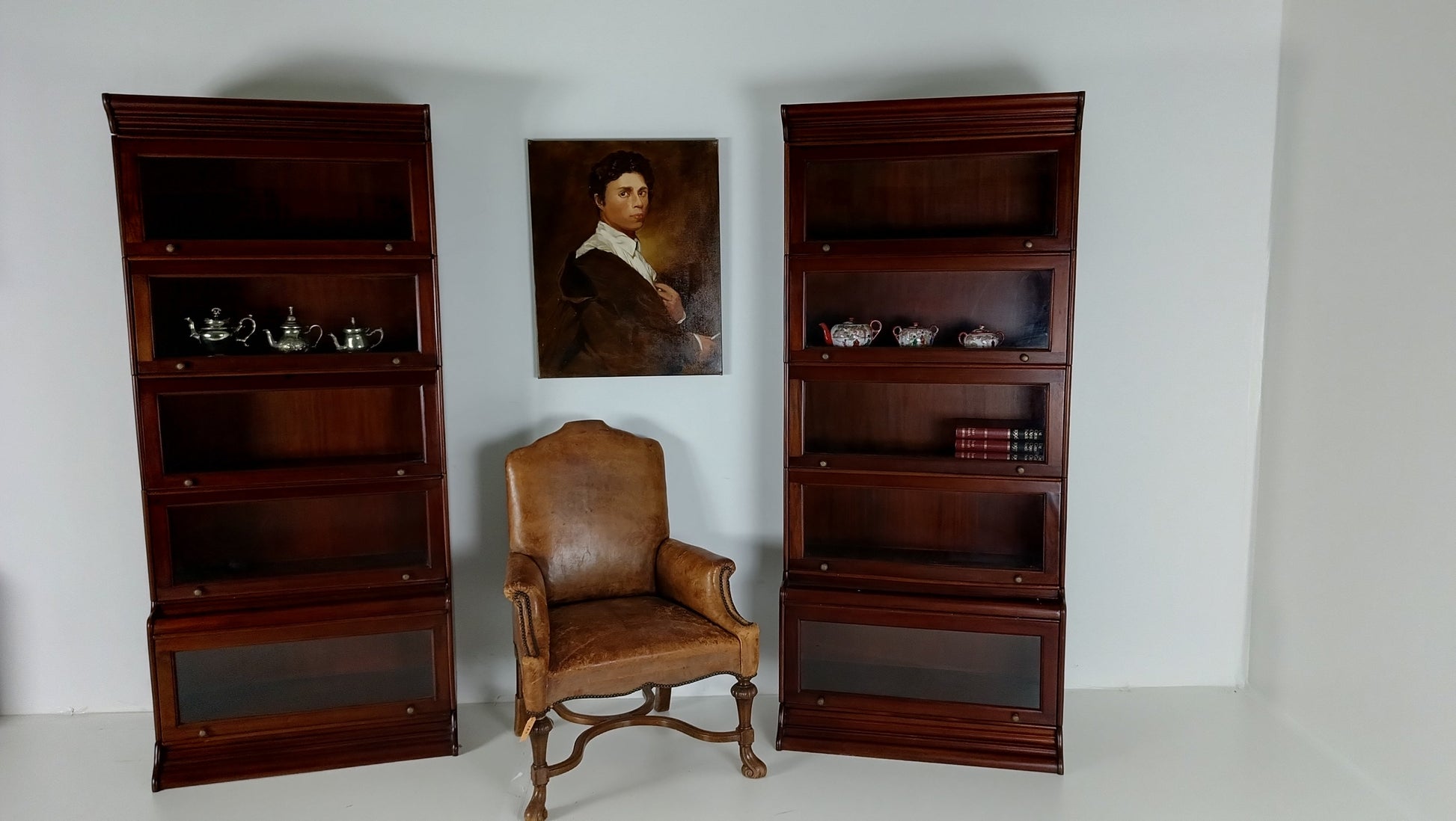 Globe Werner Style Book Cabinet (1) Globe Werner Style Book Cabinet (1)