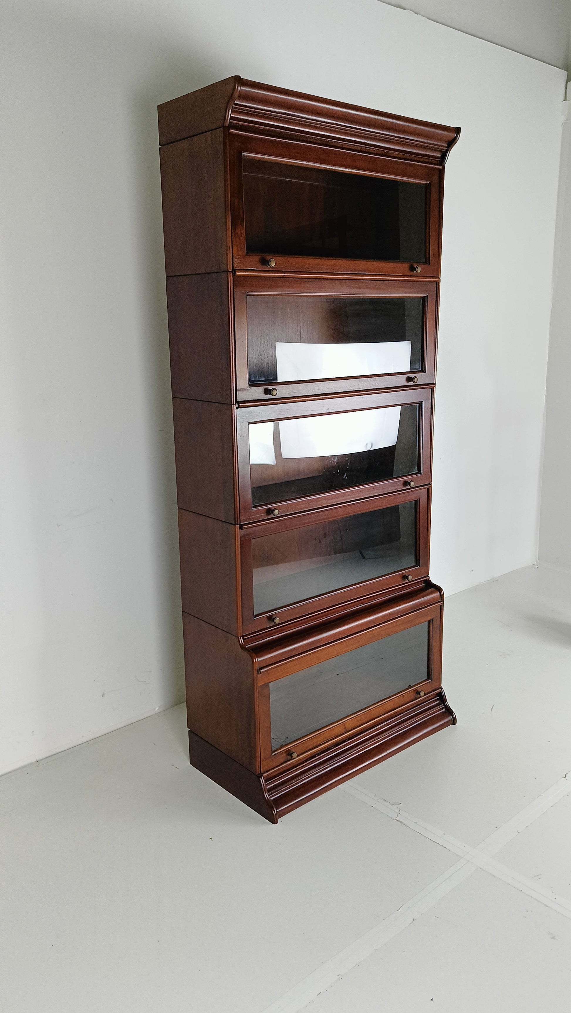 Globe Werner Style Book Cabinet (2) Globe Werner Style Book Cabinet (2)
