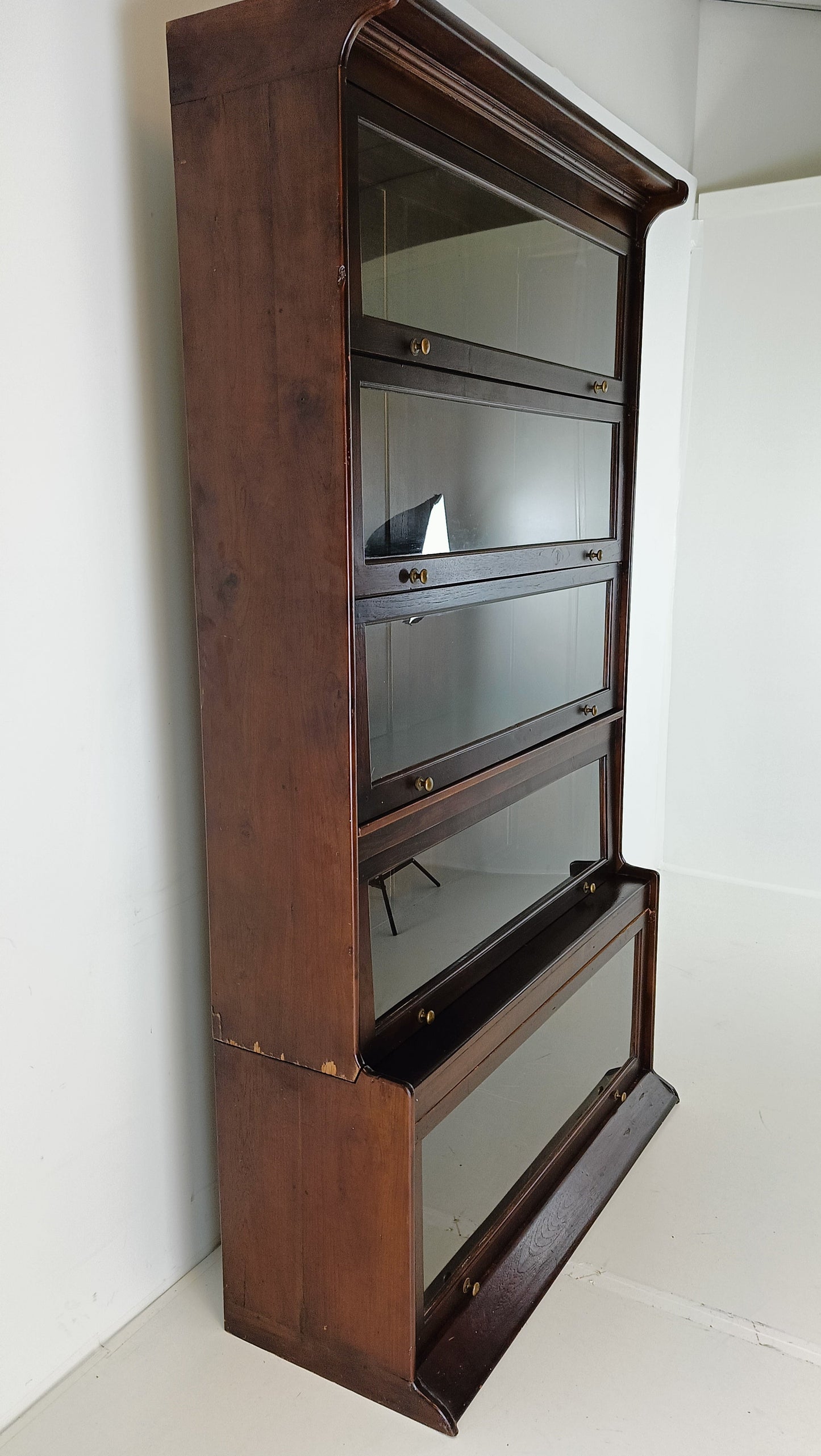 Globe Werner Style Book Cabinet Exceptional Width (3) Globe Werner Style Book Cabinet Exceptional Width (3)