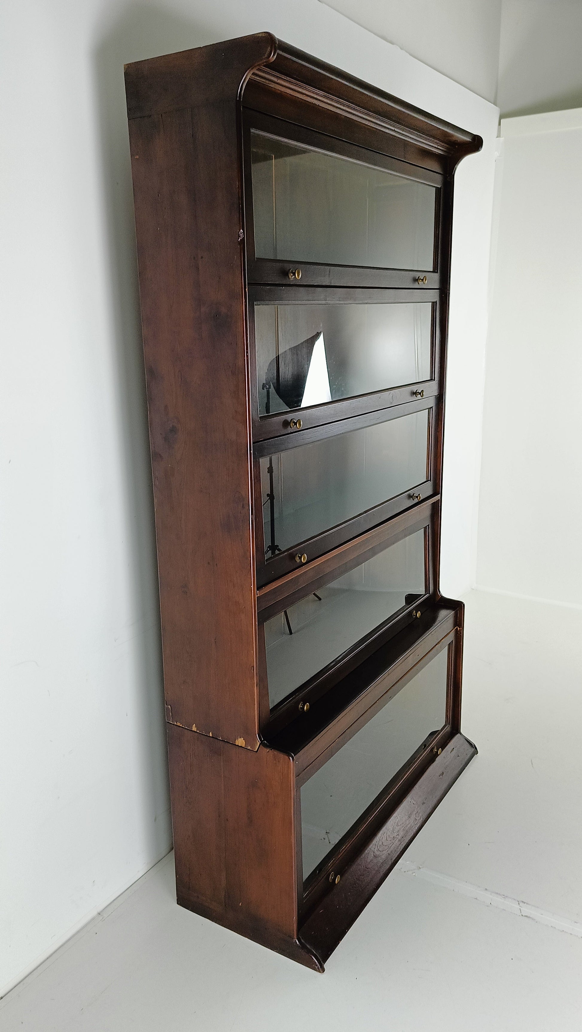 Globe Werner Style Book Cabinet Exceptional Width (3) Globe Werner Style Book Cabinet Exceptional Width (3)