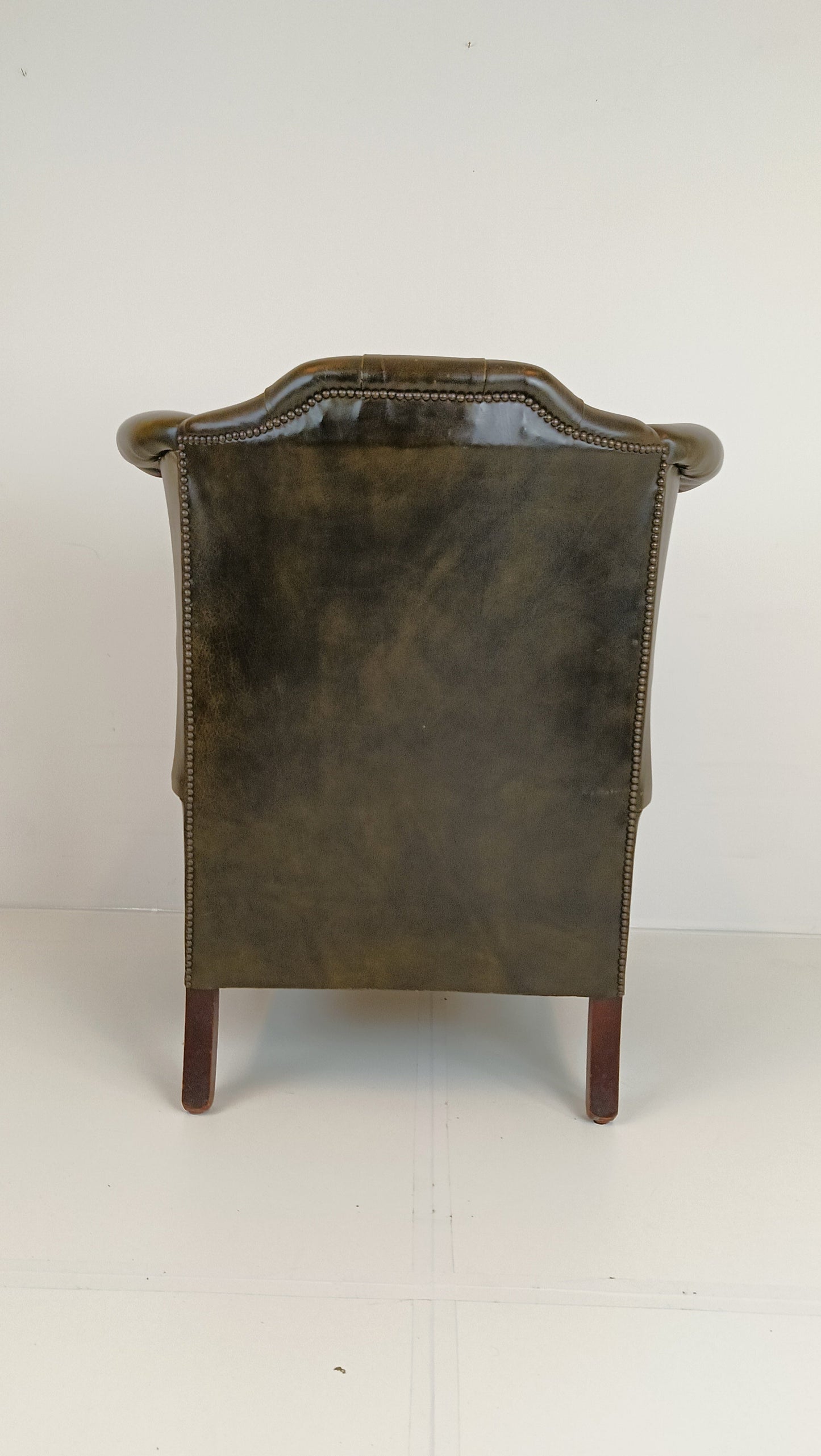 Green Chesterfield Lounge Chairs Green Chesterfield Lounge Chairs
