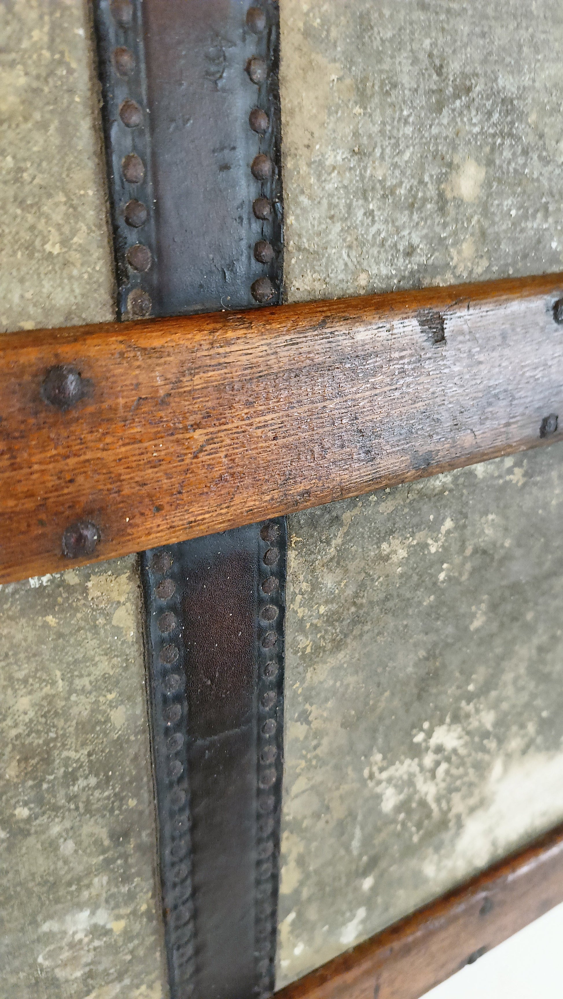 Initialed Crouch and Fitzgerald Trunk Initialed Crouch and Fitzgerald Trunk