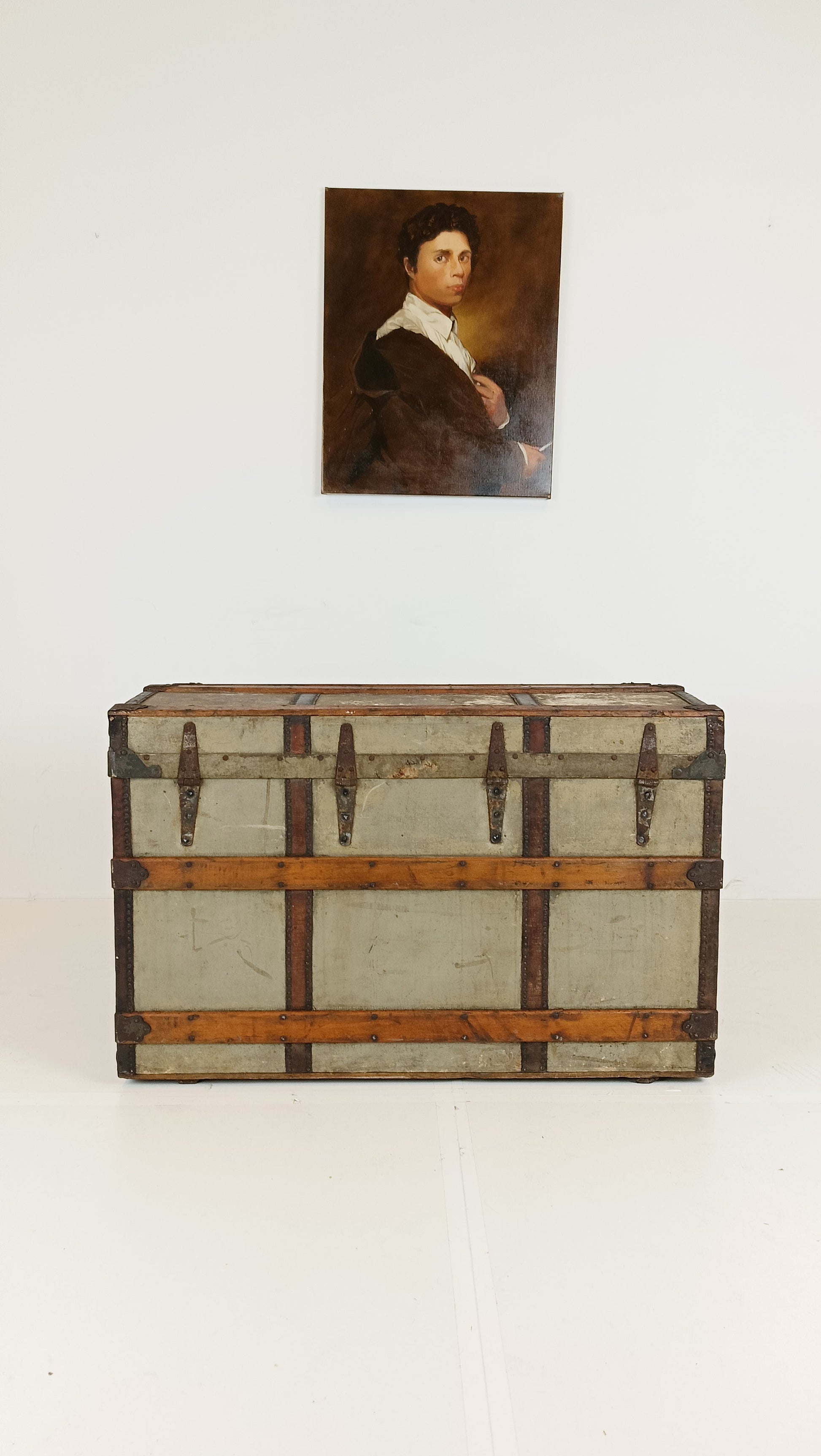 Initialed Crouch and Fitzgerald Trunk Initialed Crouch and Fitzgerald Trunk