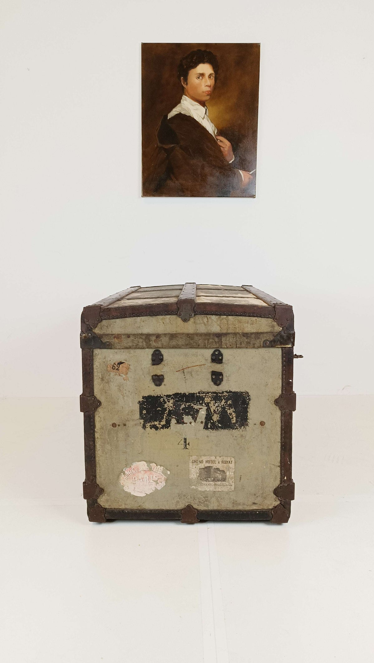 Initialed Crouch and Fitzgerald Trunk Initialed Crouch and Fitzgerald Trunk