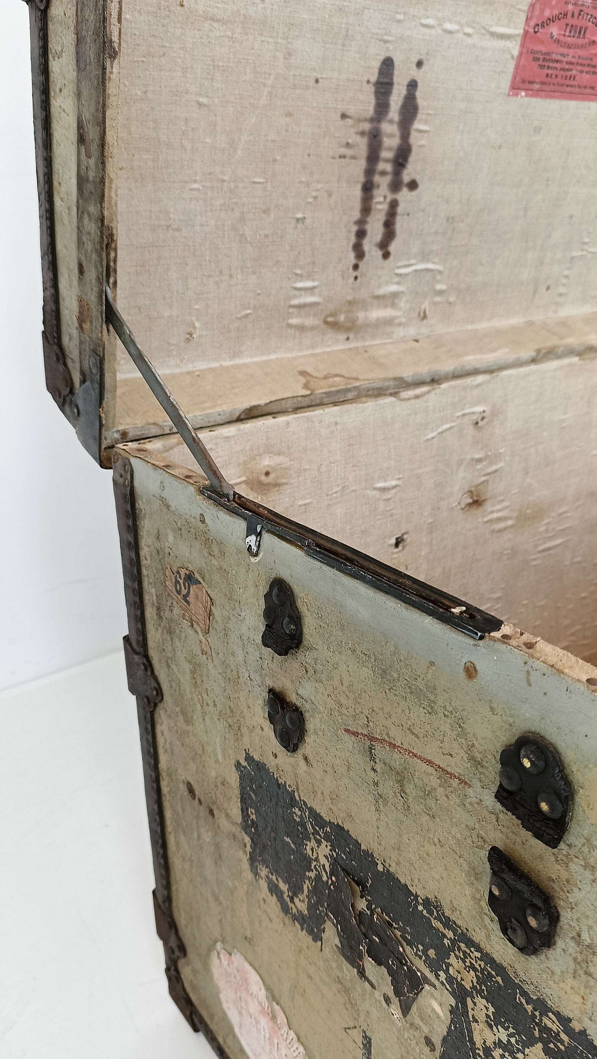 Initialed Crouch and Fitzgerald Trunk Initialed Crouch and Fitzgerald Trunk