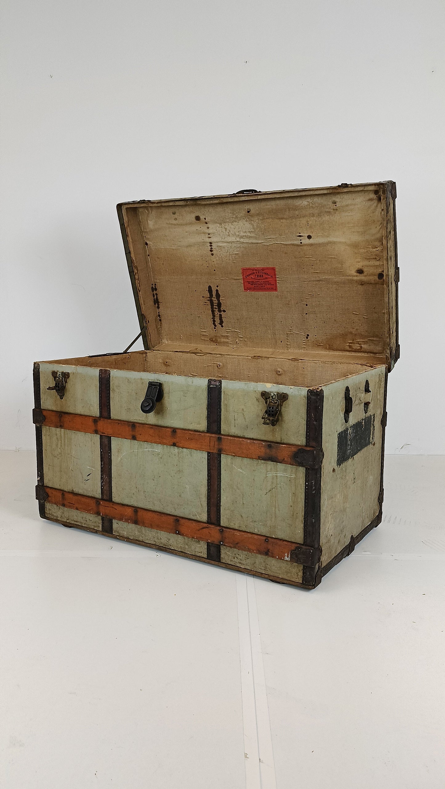 Initialed Crouch and Fitzgerald Trunk Initialed Crouch and Fitzgerald Trunk
