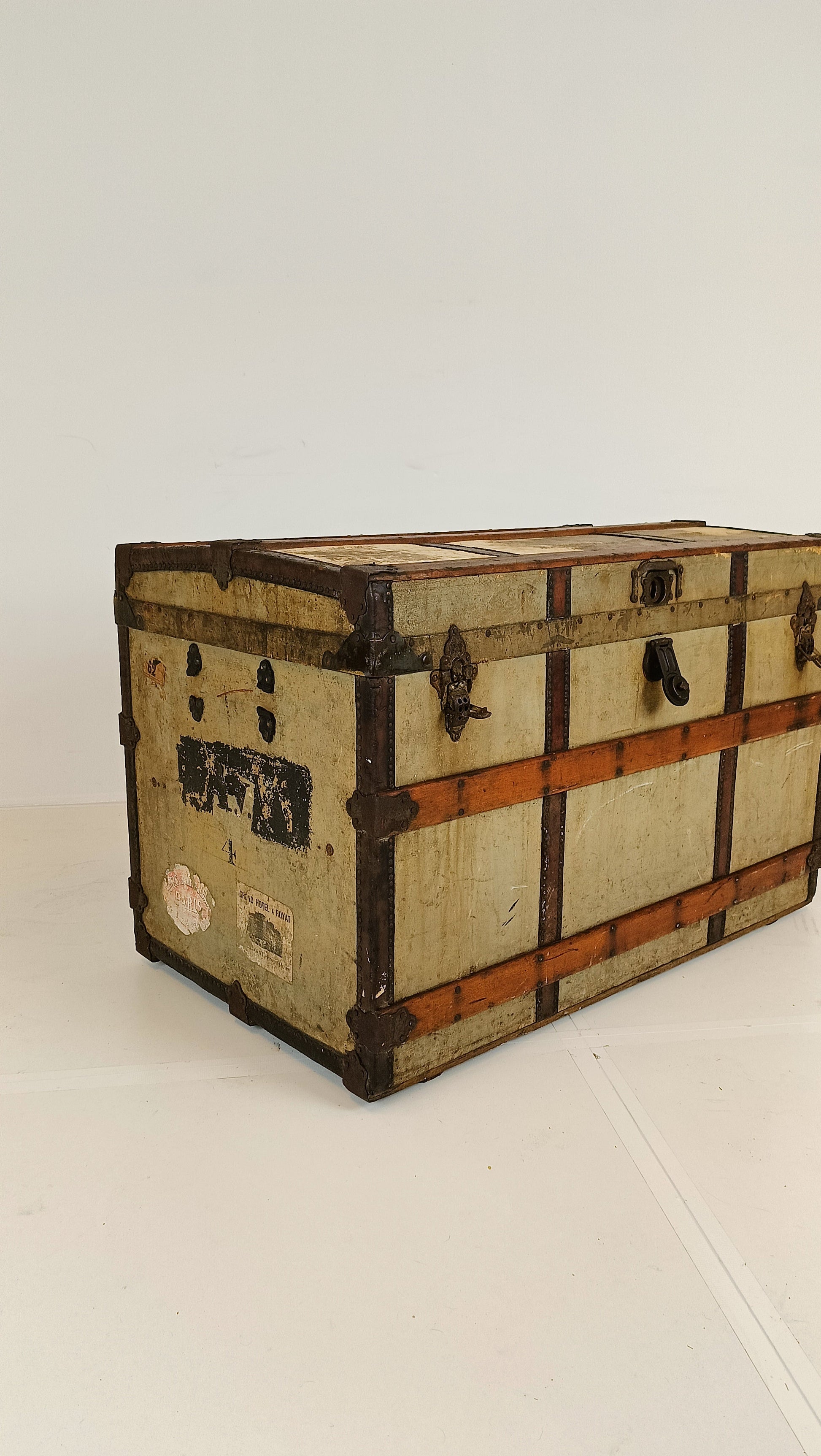Initialed Crouch and Fitzgerald Trunk Initialed Crouch and Fitzgerald Trunk