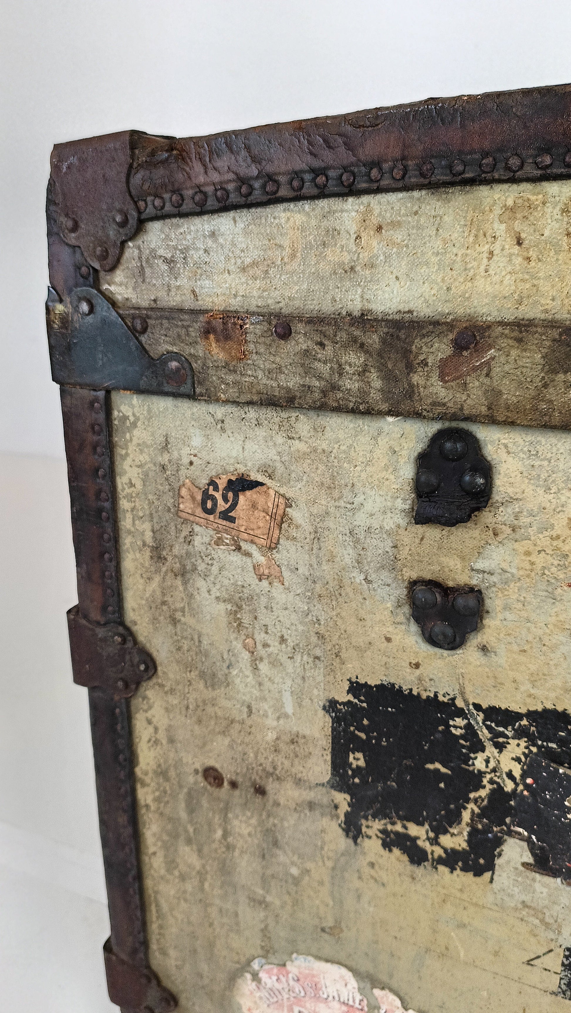 Initialed Crouch and Fitzgerald Trunk Initialed Crouch and Fitzgerald Trunk