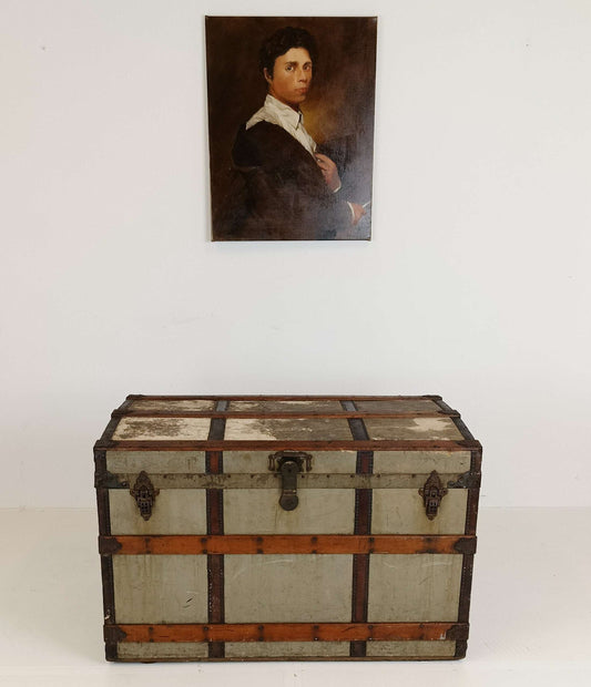 Initialed Crouch and Fitzgerald Trunk Initialed Crouch and Fitzgerald Trunk