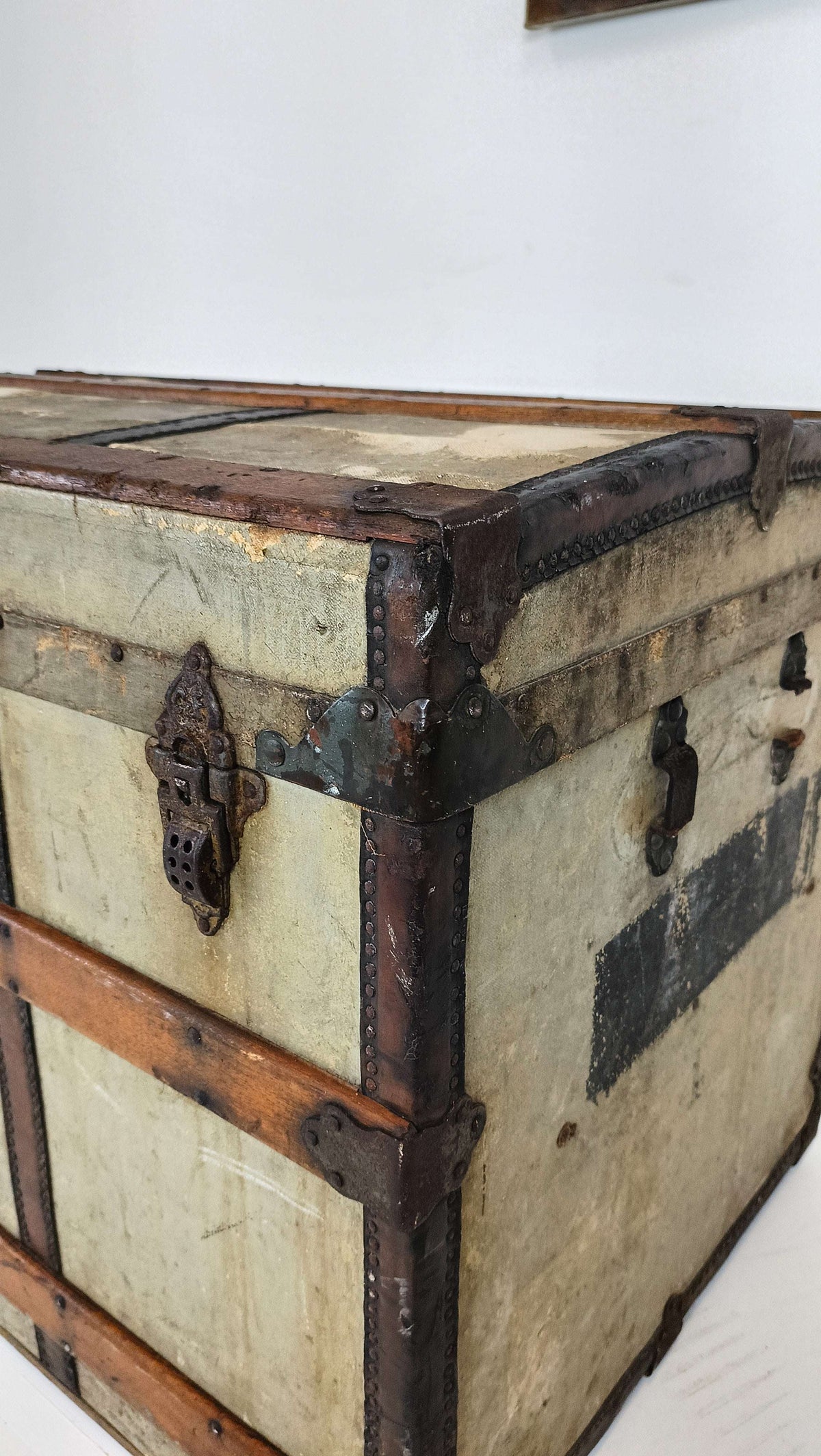 Initialed Crouch and Fitzgerald Trunk Initialed Crouch and Fitzgerald Trunk