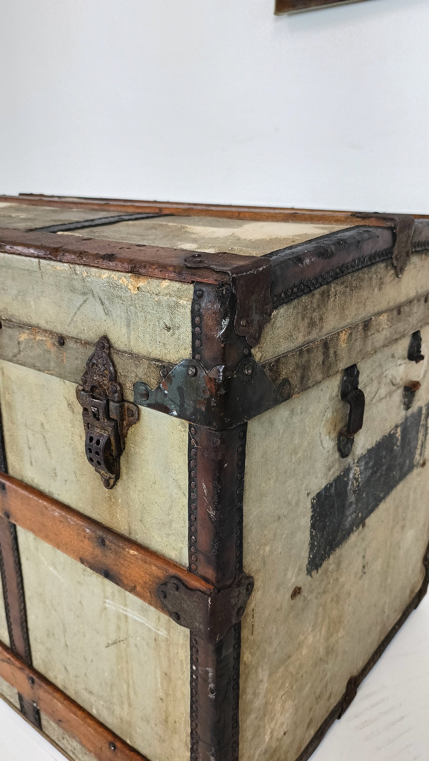 Initialed Crouch and Fitzgerald Trunk Initialed Crouch and Fitzgerald Trunk