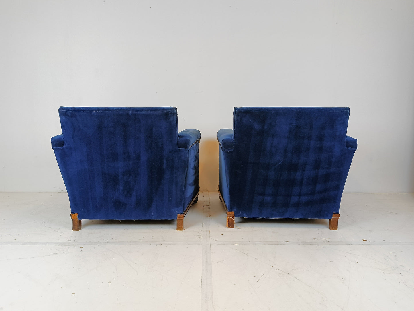 Kingsize Kobalt Blue Armchairs Kingsize Kobalt Blue Armchairs