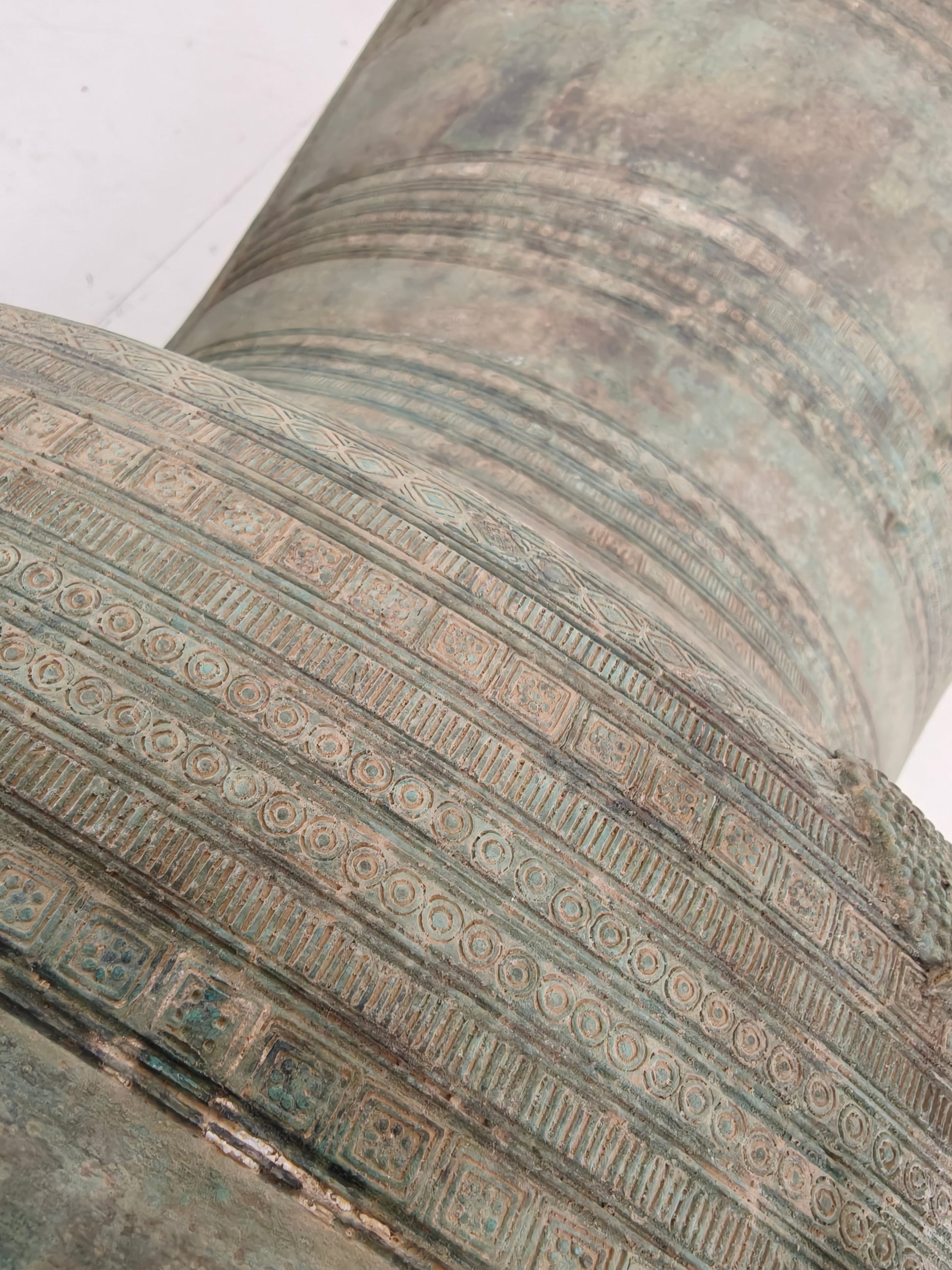 Large Southeast Asian Bronze Rain Drum (Sold Individually) Large Southeast Asian Bronze Rain Drum (Sold Individually)