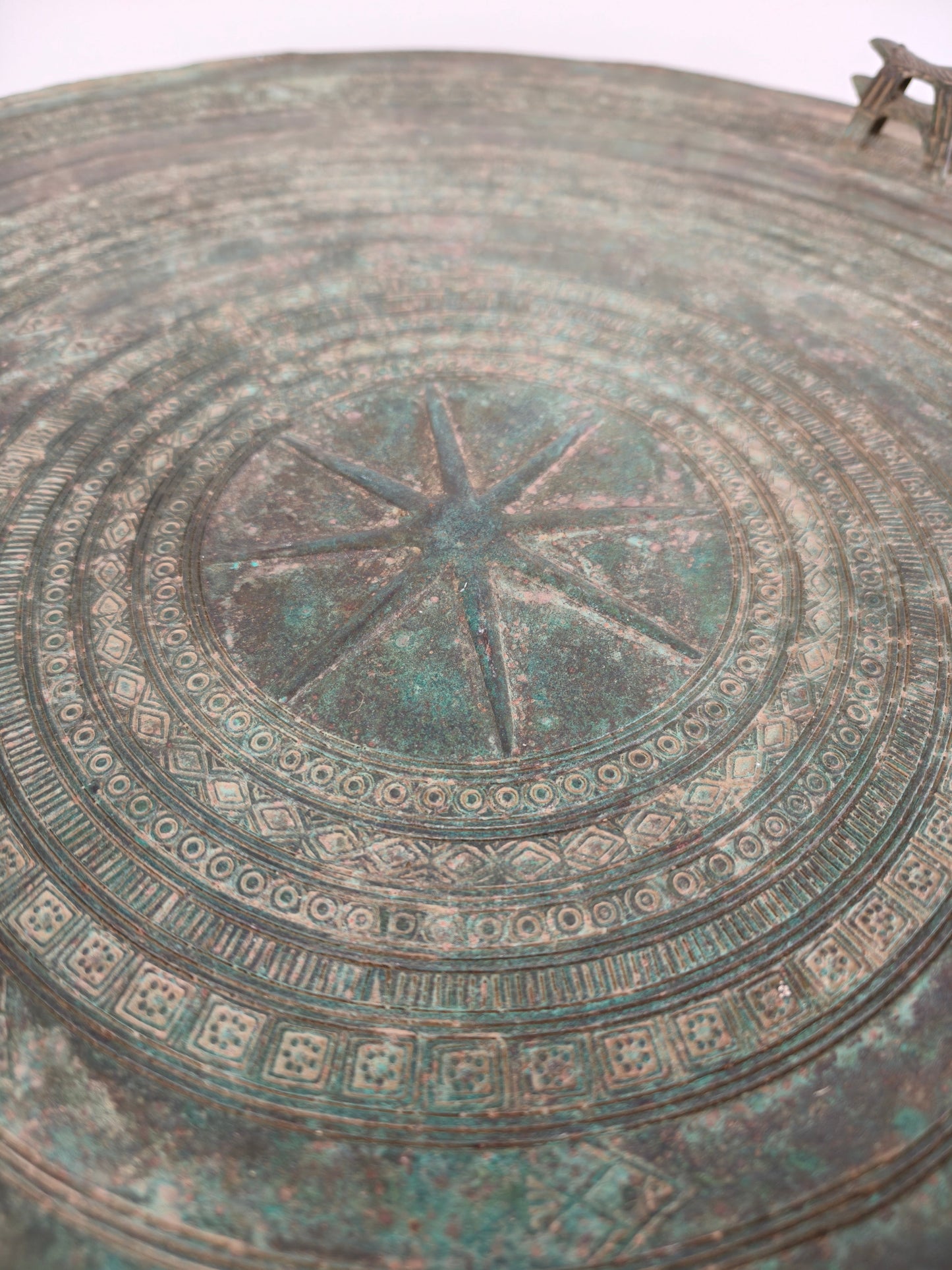 Large Southeast Asian Bronze Rain Drum (Sold Individually) Large Southeast Asian Bronze Rain Drum (Sold Individually)