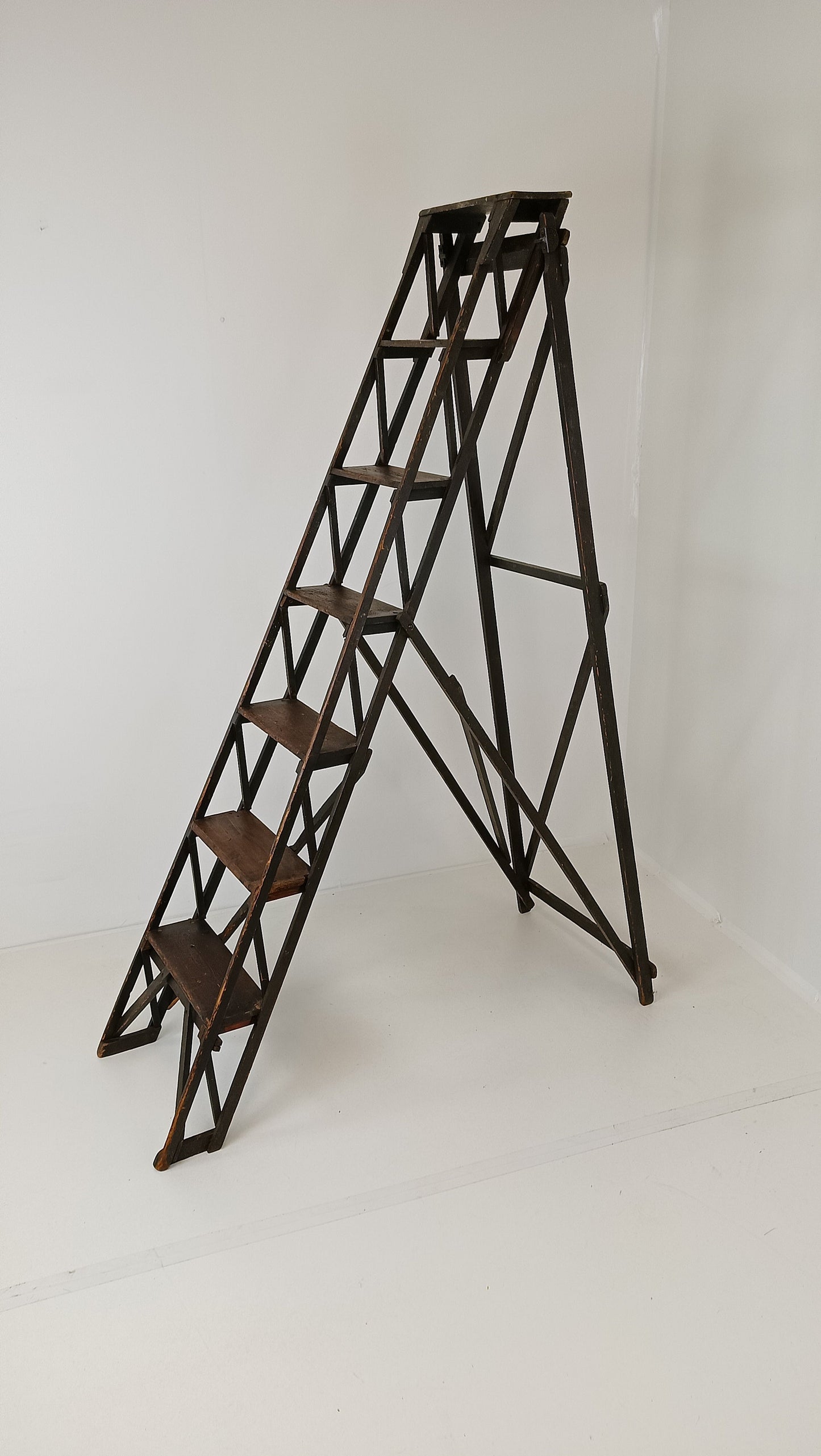 Library Antique Worn Staircase Library Antique Worn Staircase