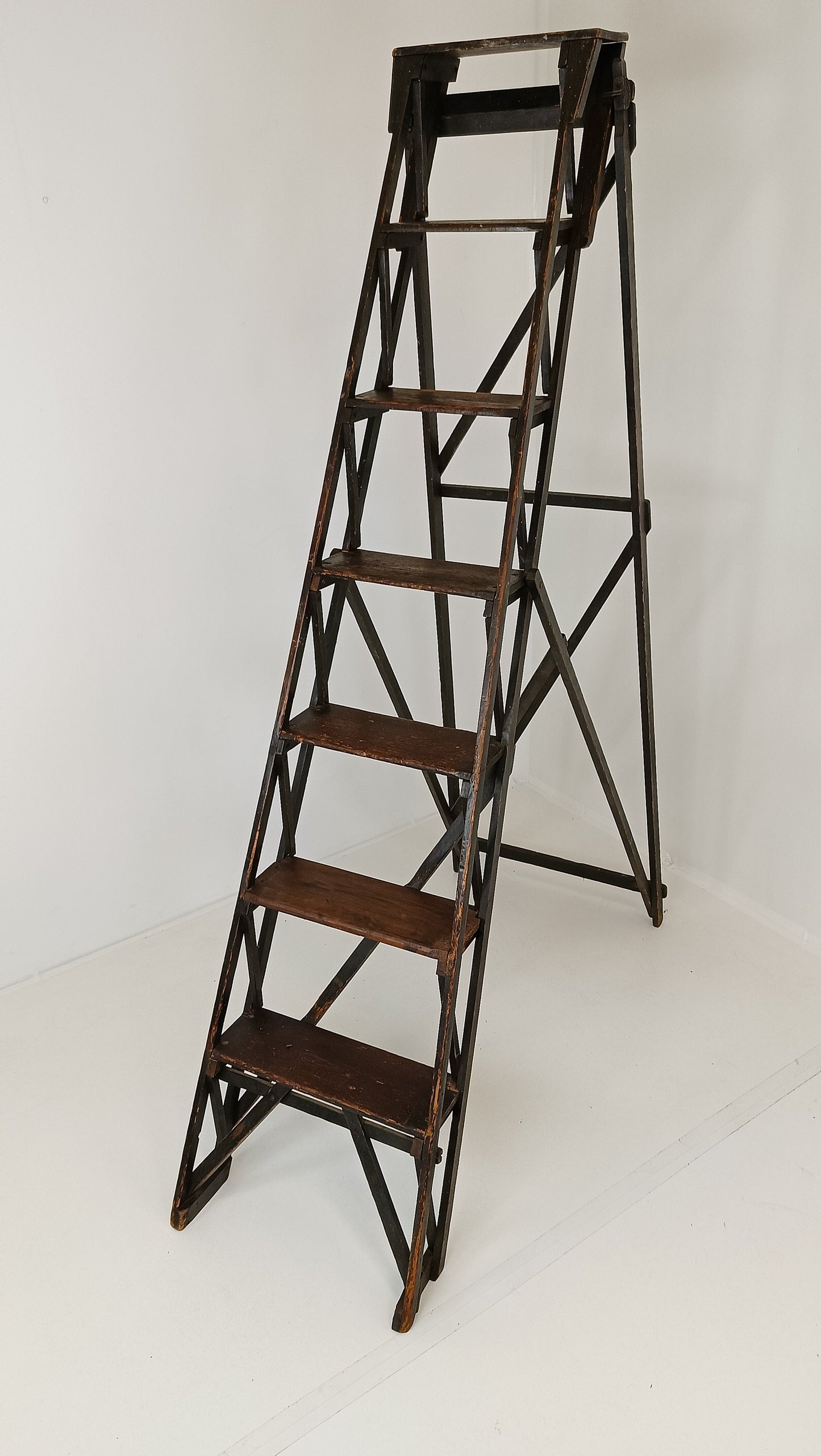 Library Antique Worn Staircase Library Antique Worn Staircase