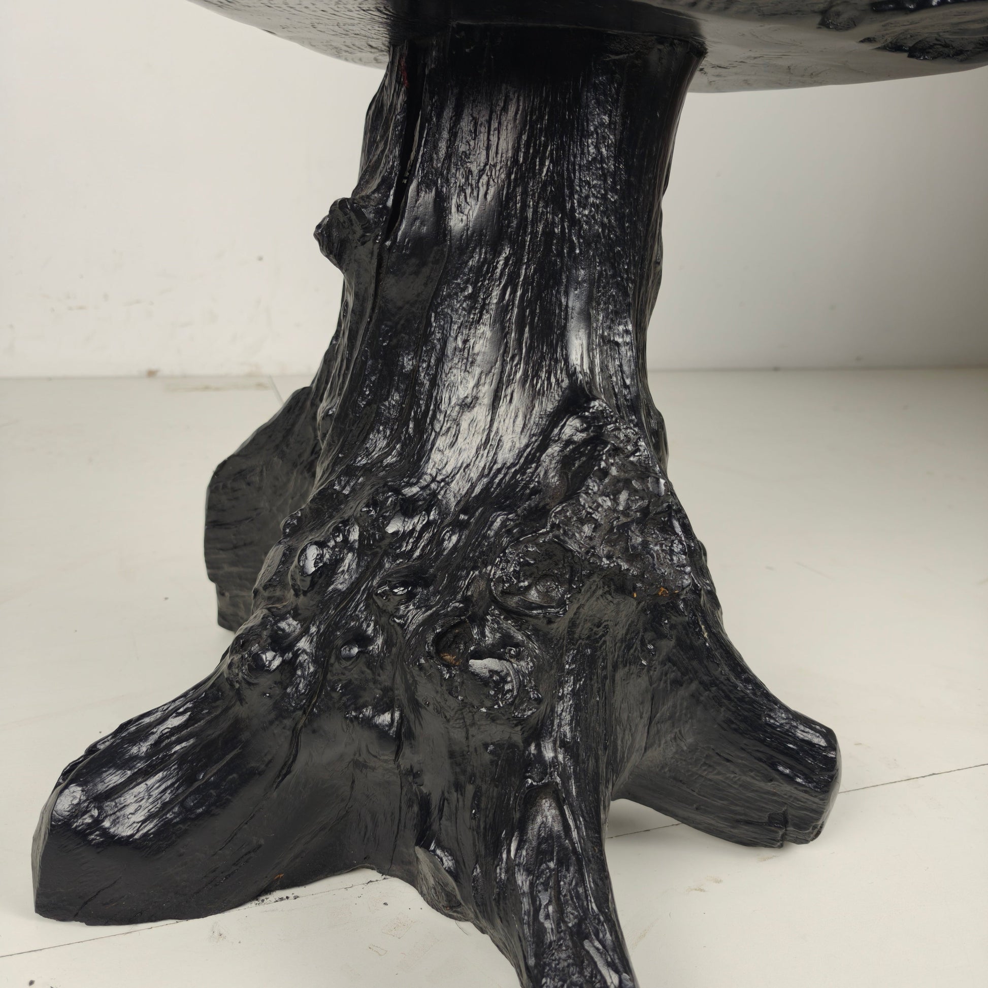 Mid-Century Black Tree Stump Chair Mid-Century Black Tree Stump Chair