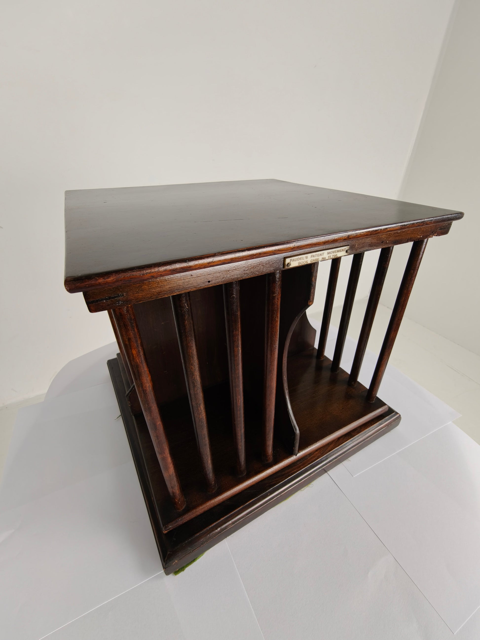 Miniature Antique Bookcase/Bookmill Circa 1900 Miniature Antique Bookcase/Bookmill Circa 1900