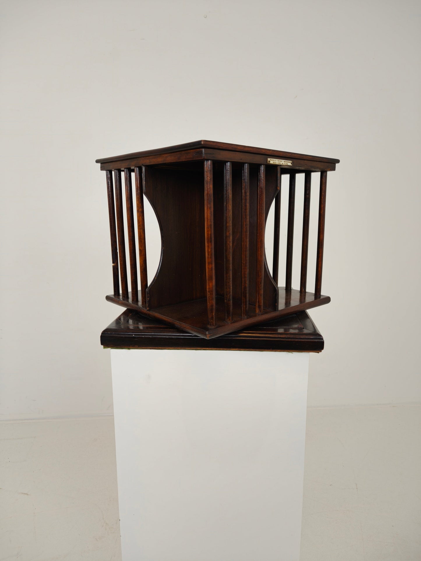 Miniature Antique Bookcase/Bookmill Circa 1900 Miniature Antique Bookcase/Bookmill Circa 1900